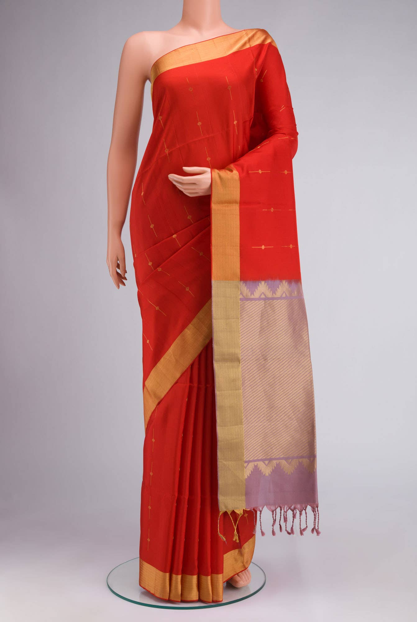 Red Soft Silk Saree