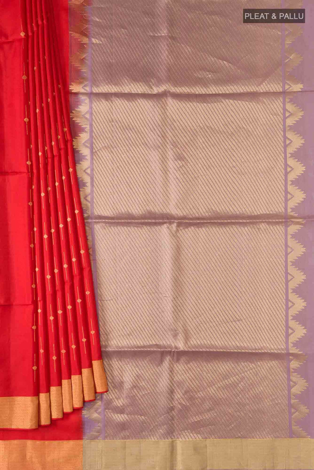 Red Soft Silk Saree