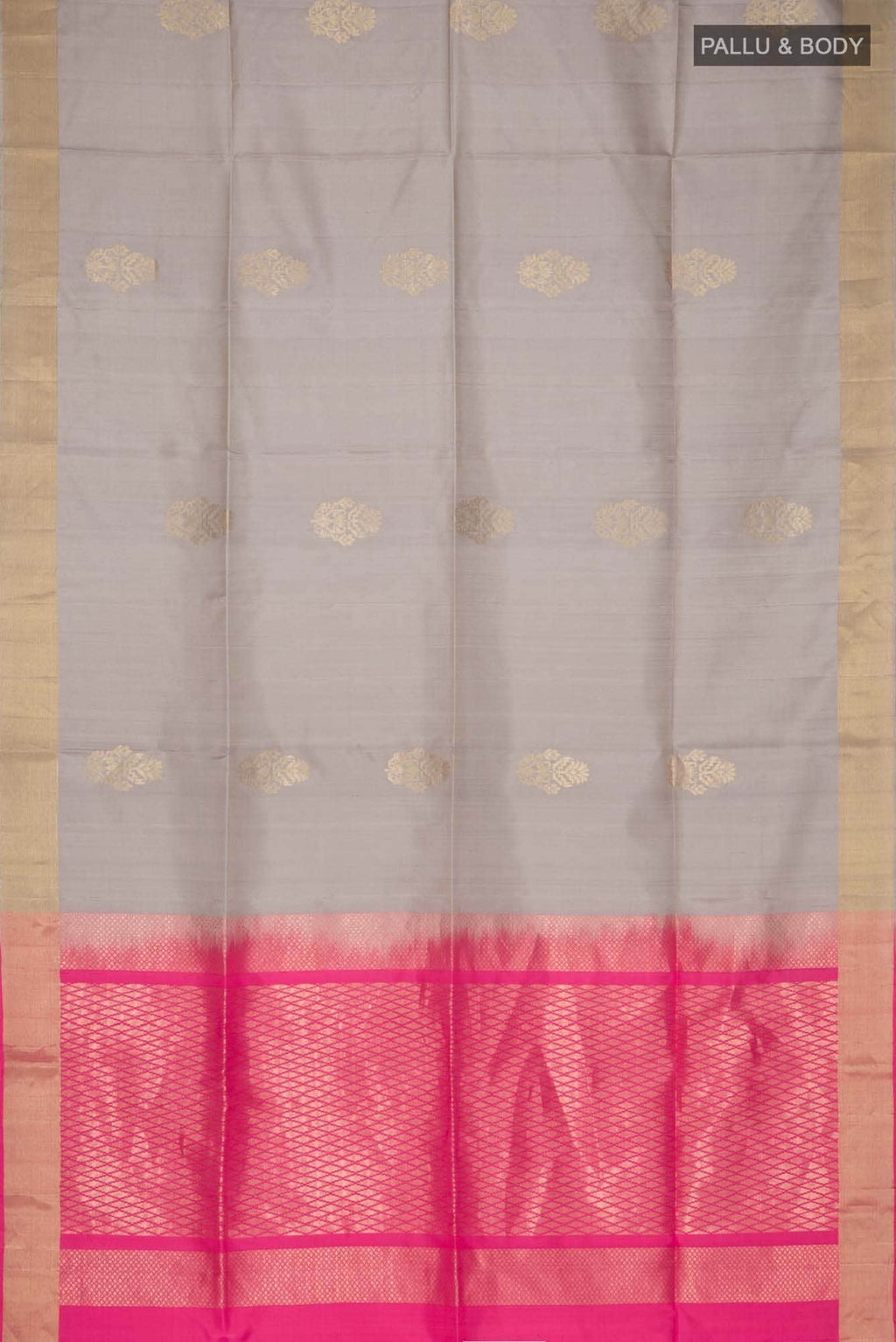 Dark Beige Soft Silk Saree