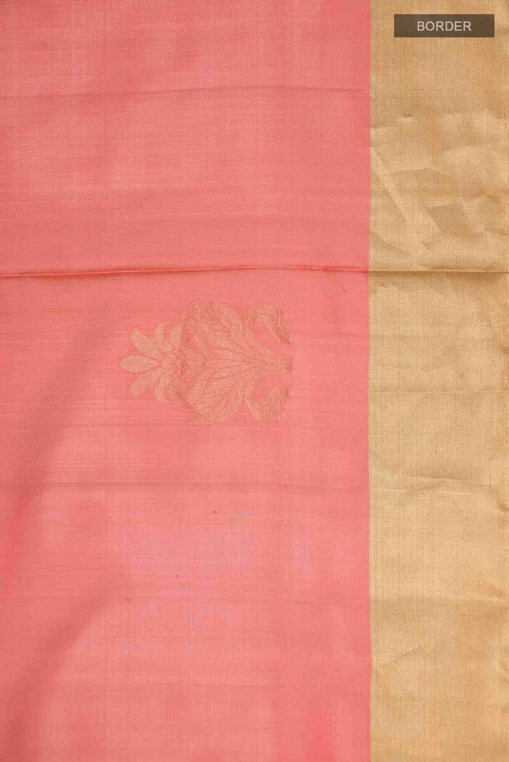 Peach Soft Silk Saree