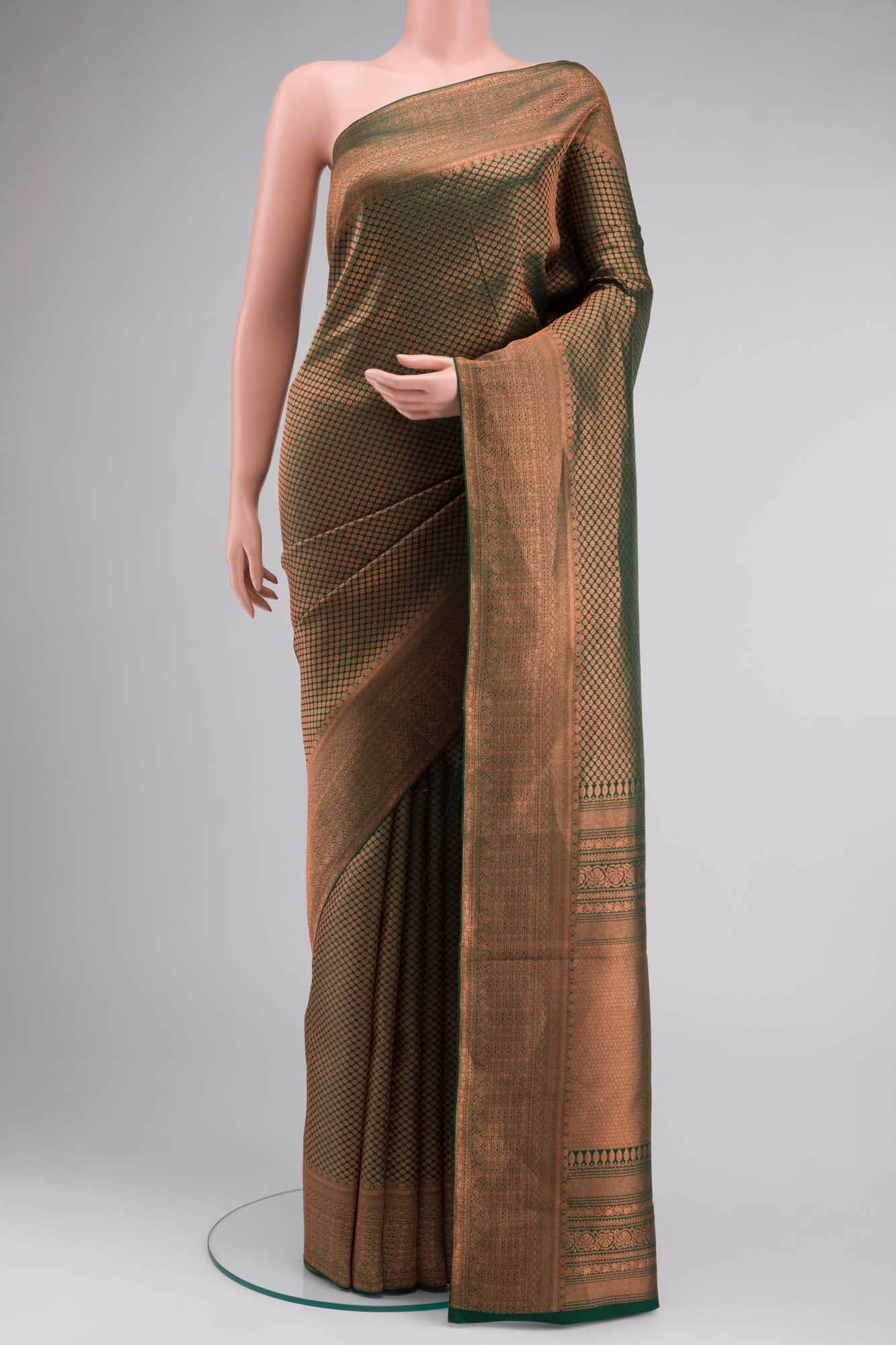 Green Kanchipuram Silk Saree