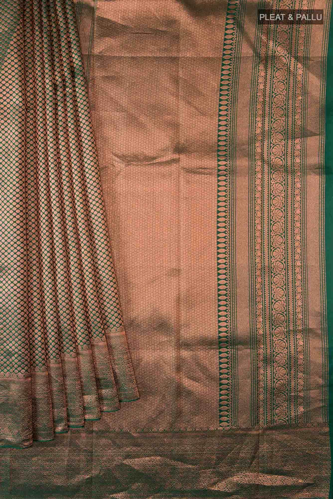 Green Kanchipuram Silk Saree