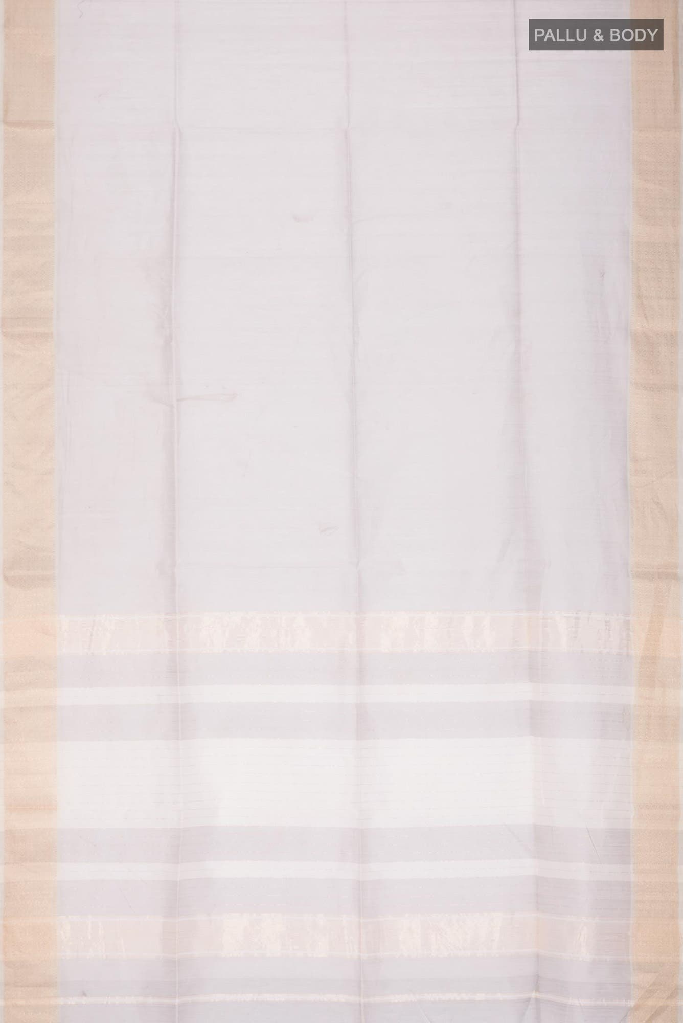 Grey Maheshwari Silk Cotton Saree