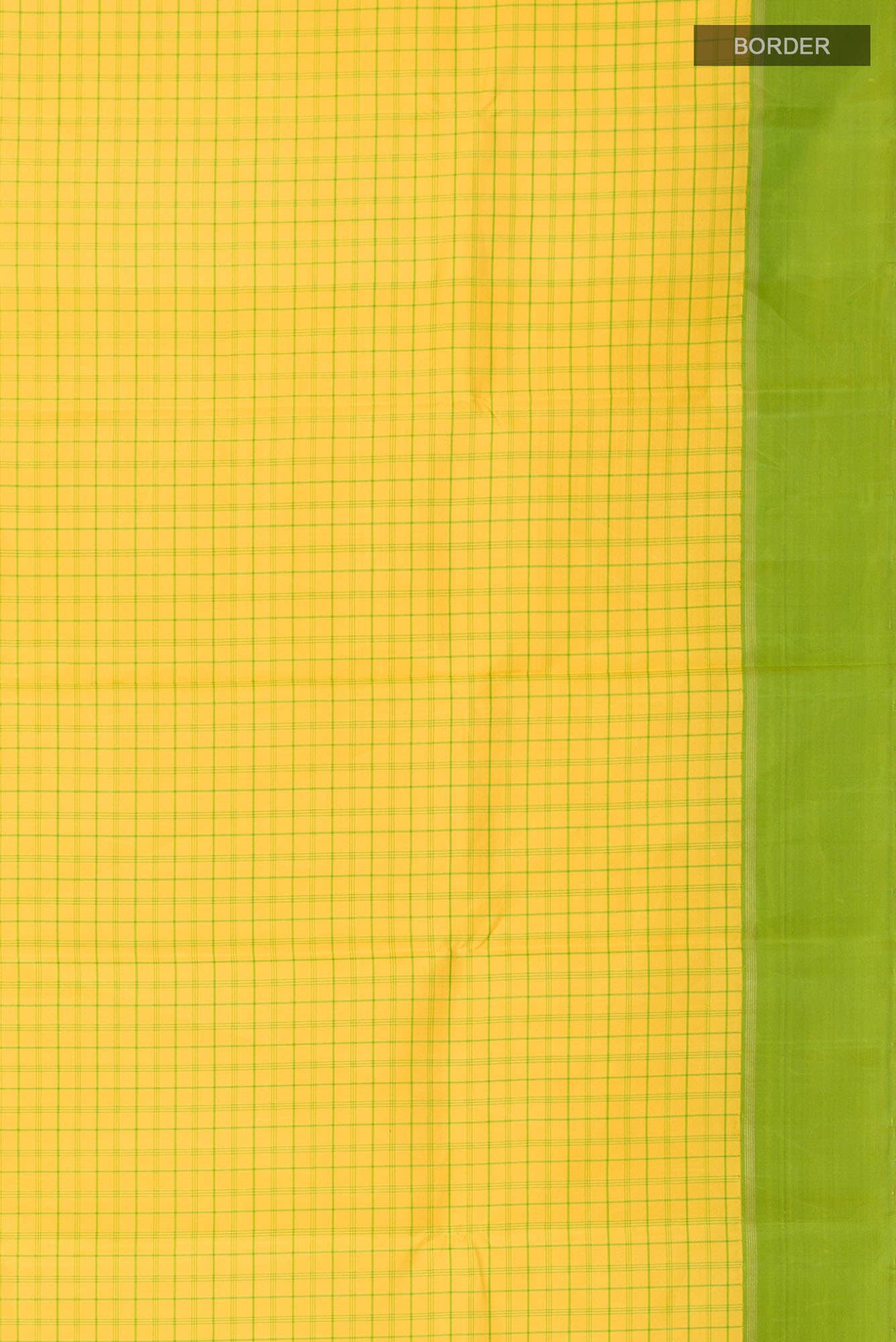 Yellow Kanchipuram Silk Saree