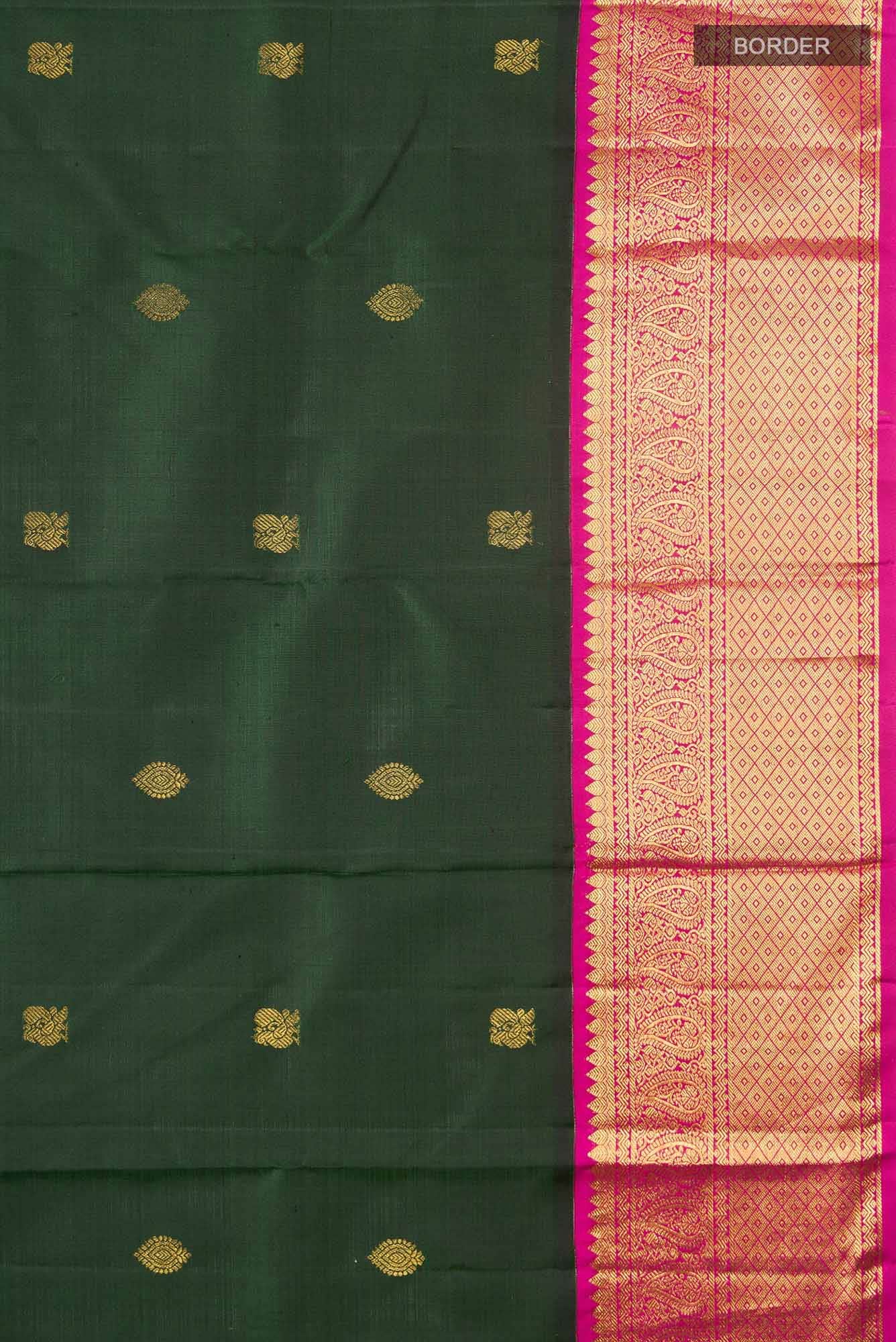 Green Kanchipuram Silk Saree