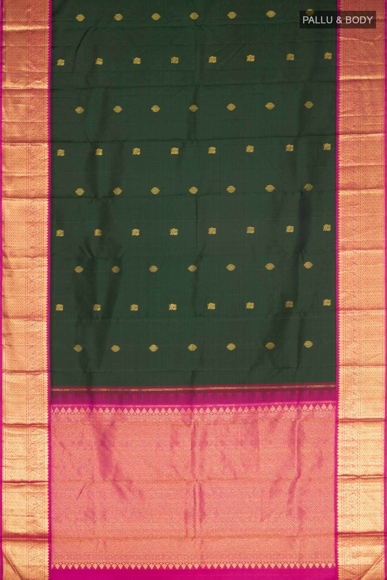 Green Kanchipuram Silk Saree