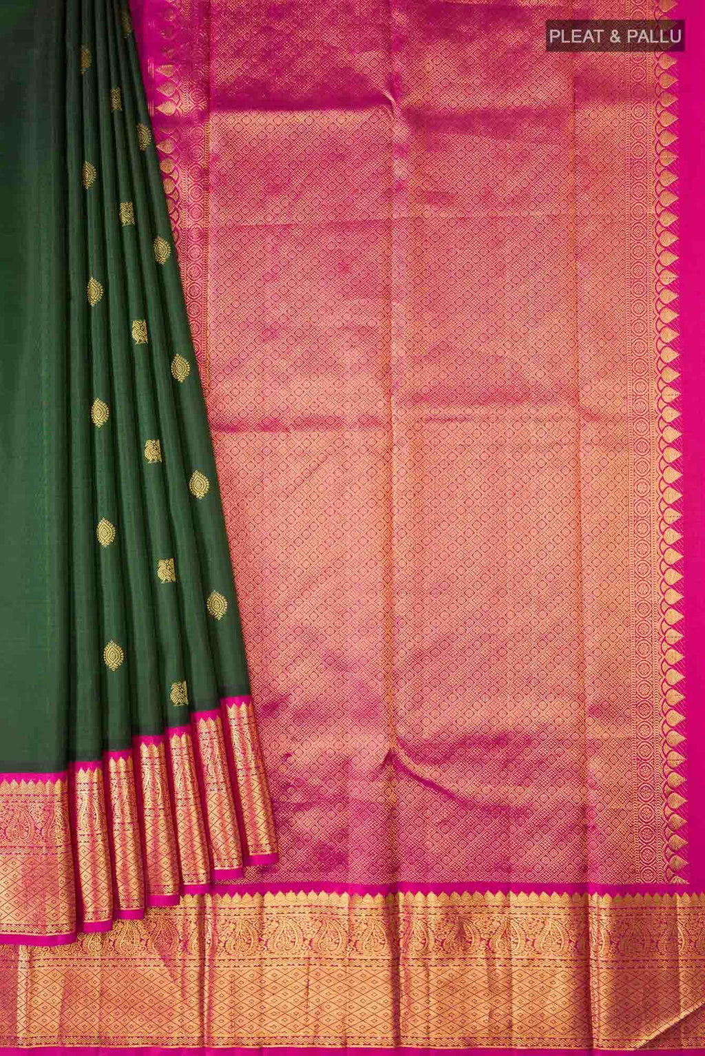 Green Kanchipuram Silk Saree