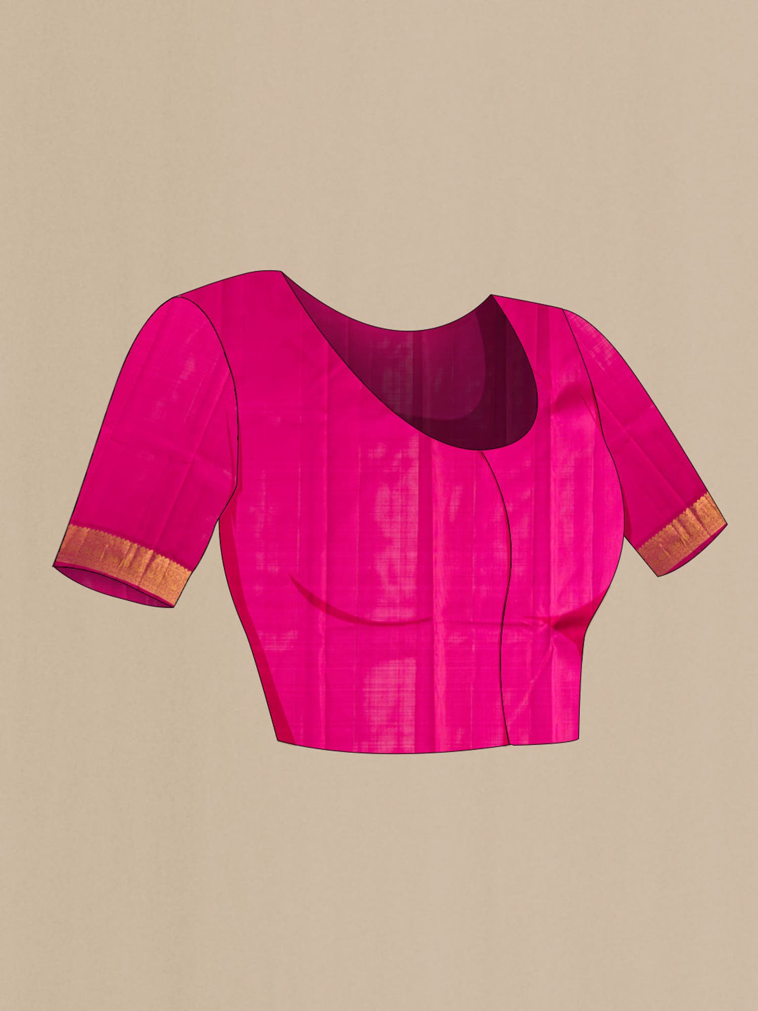 Black Kanchipuram Silk Saree