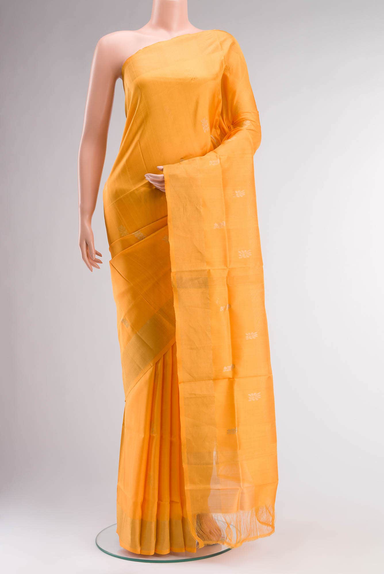 Yellow Uppada Silk Saree
