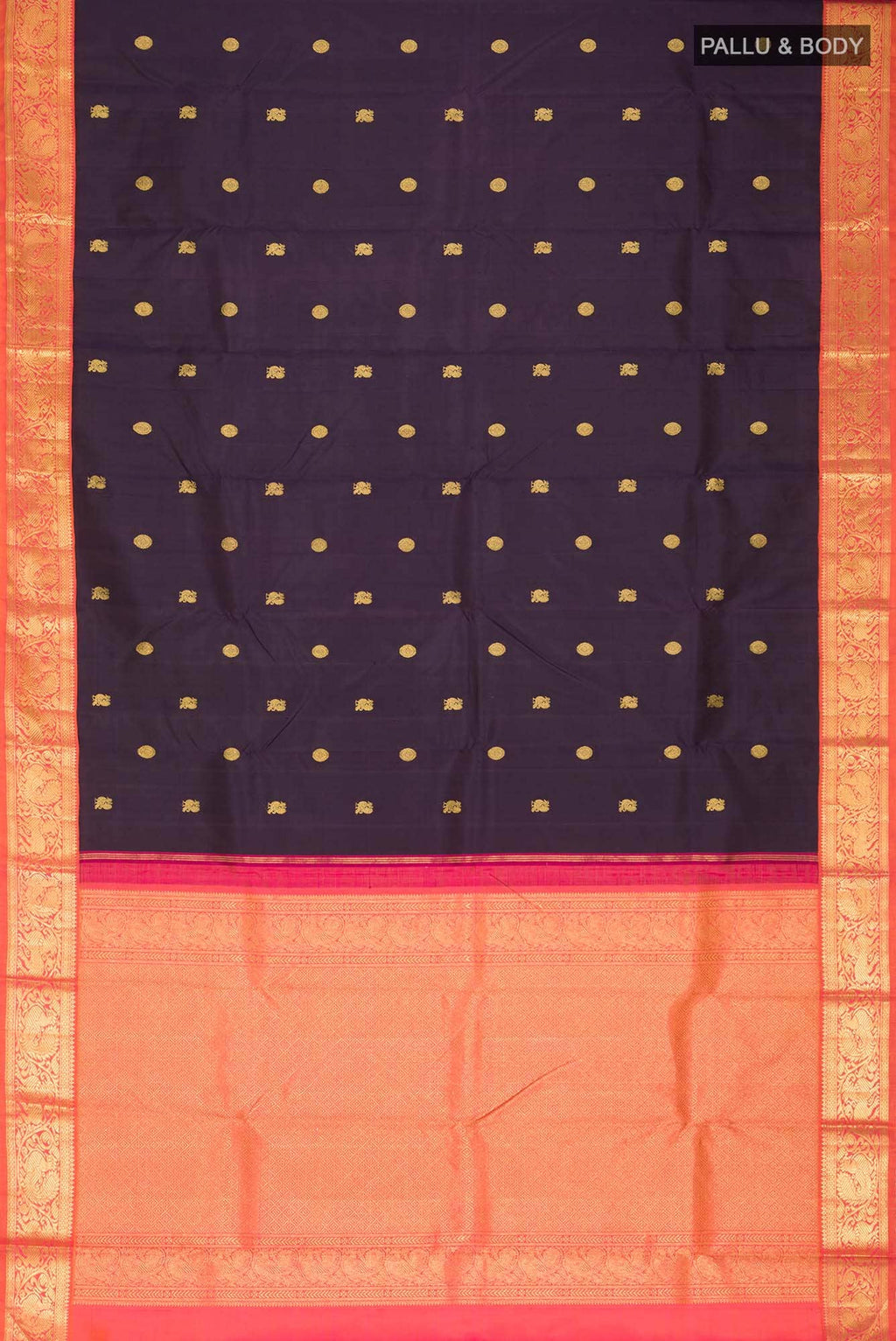 Blue Kanchipuram Silk Saree