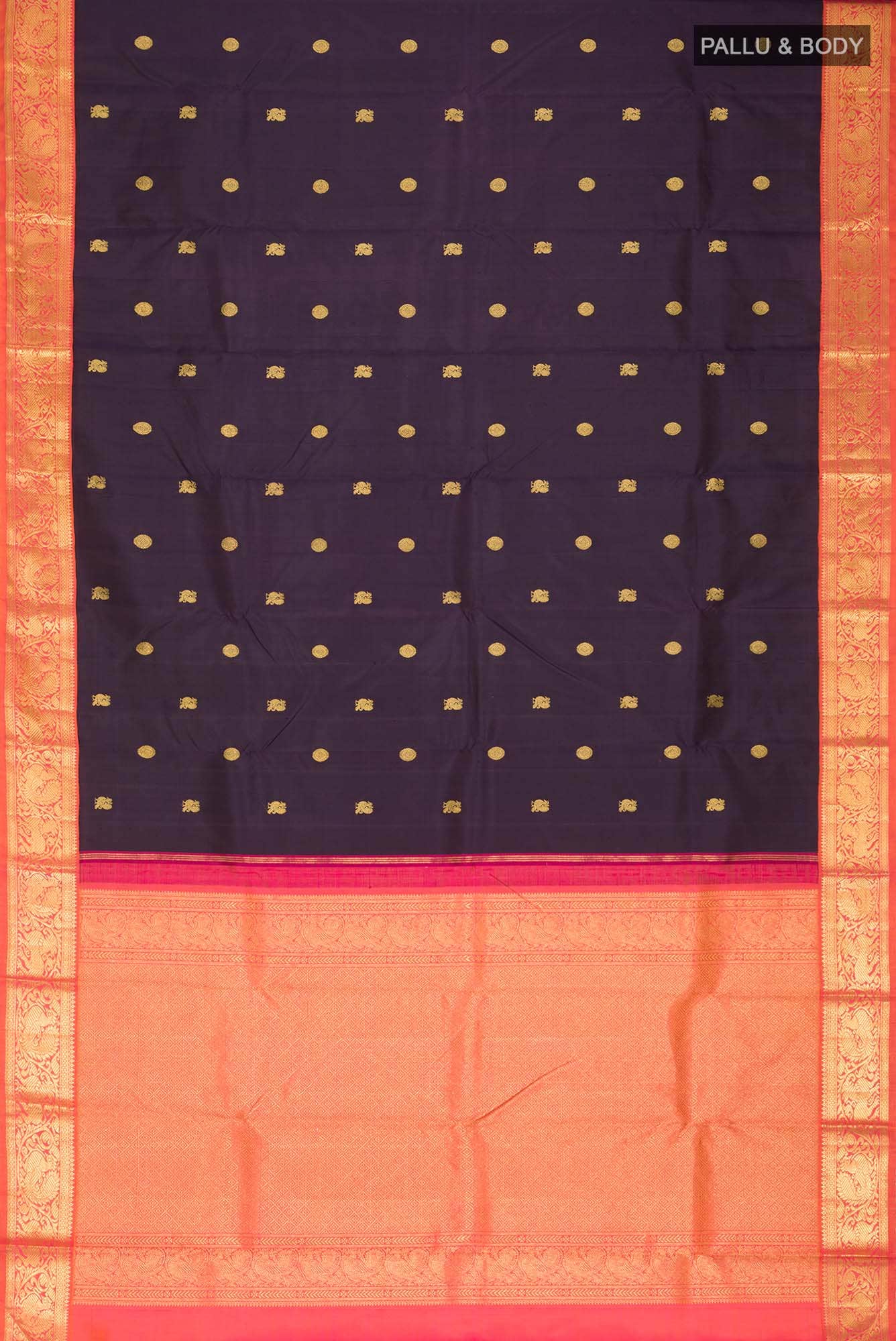 Blue Kanchipuram Silk Saree