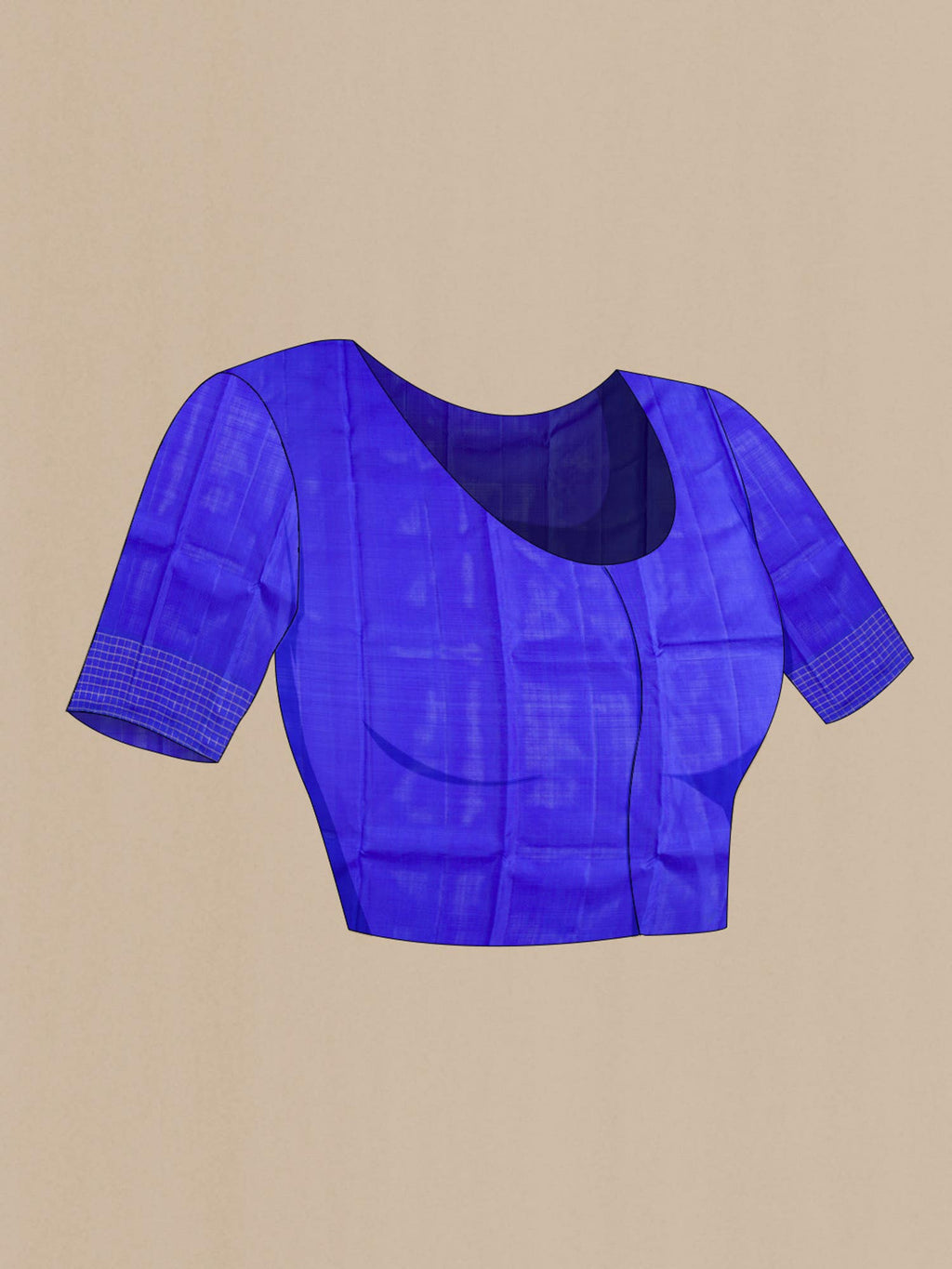 Blue Kanchipuram Silk Saree