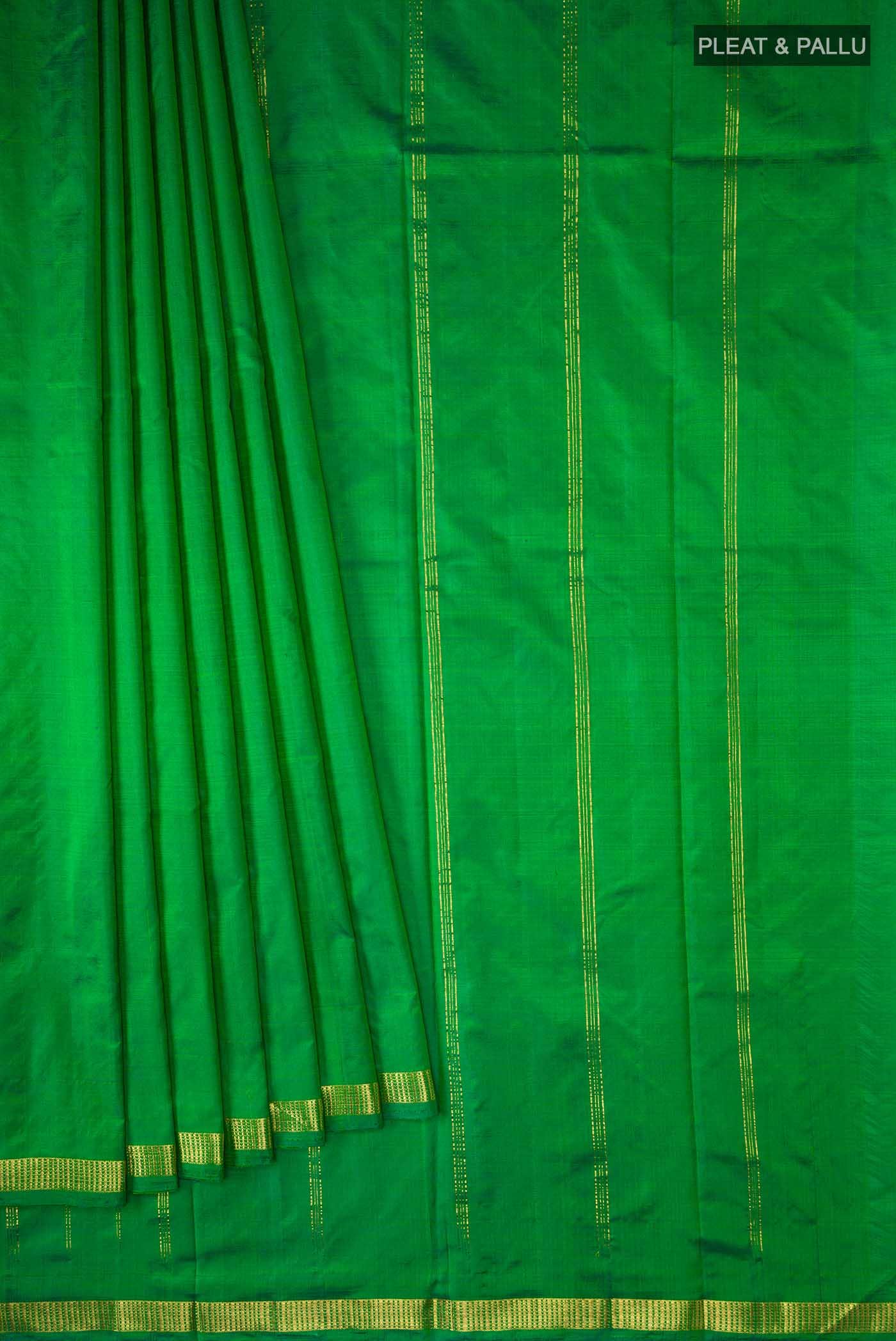 Green Kanchipuram Silk Saree