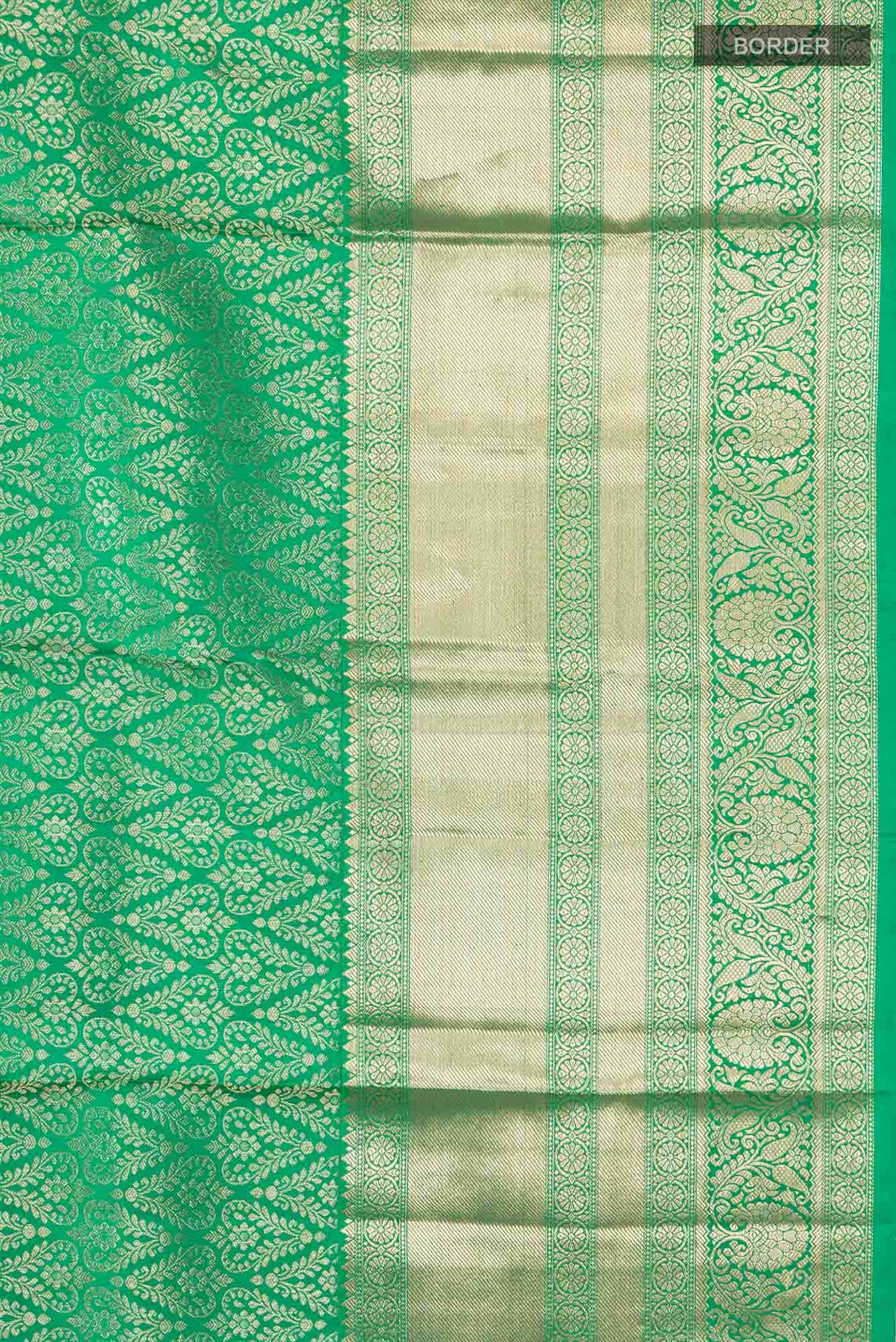 Green Kanchipuram Silk Saree