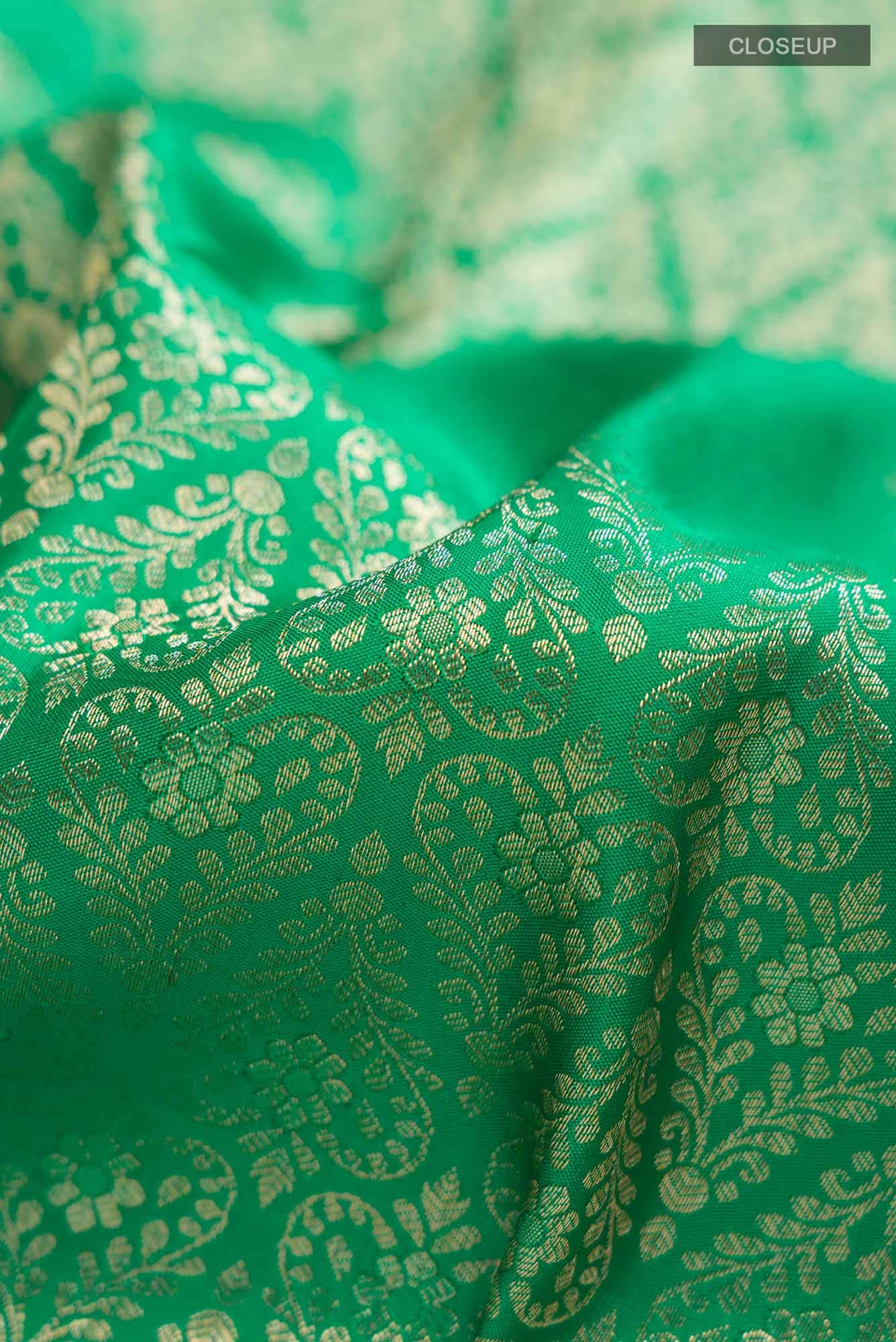 Green Kanchipuram Silk Saree