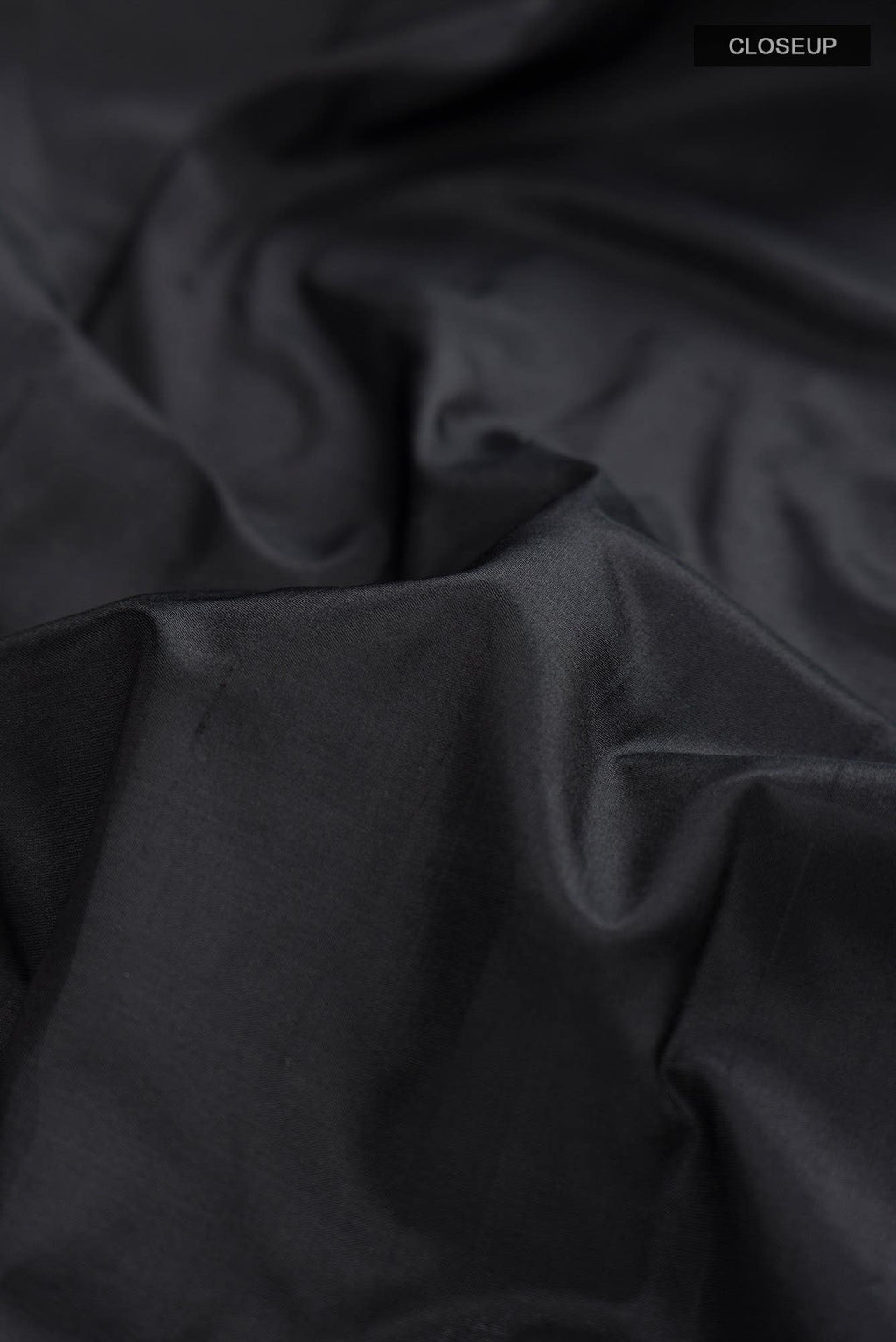 Black Bangalore Silk Saree