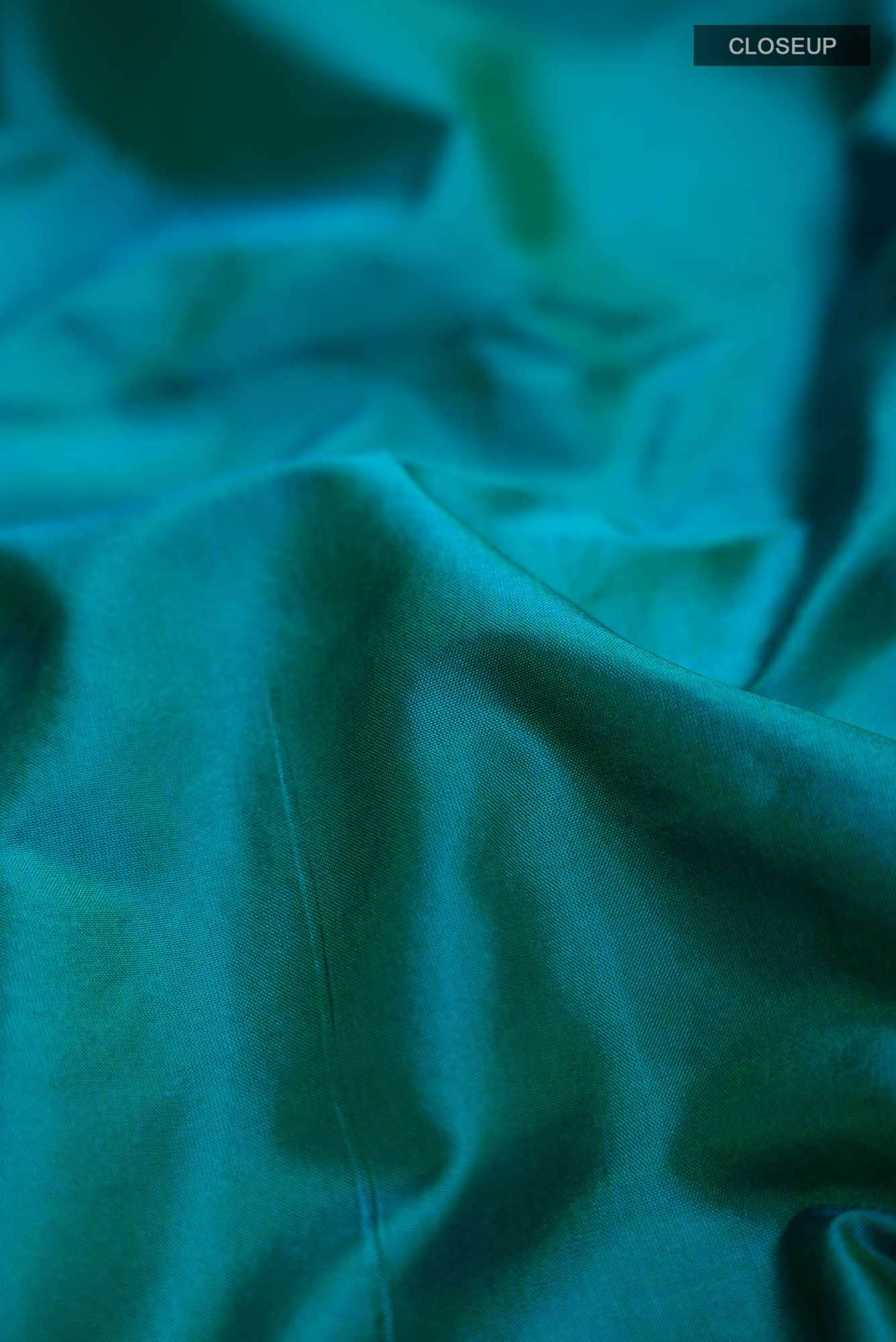 Blue Bangalore Silk Saree