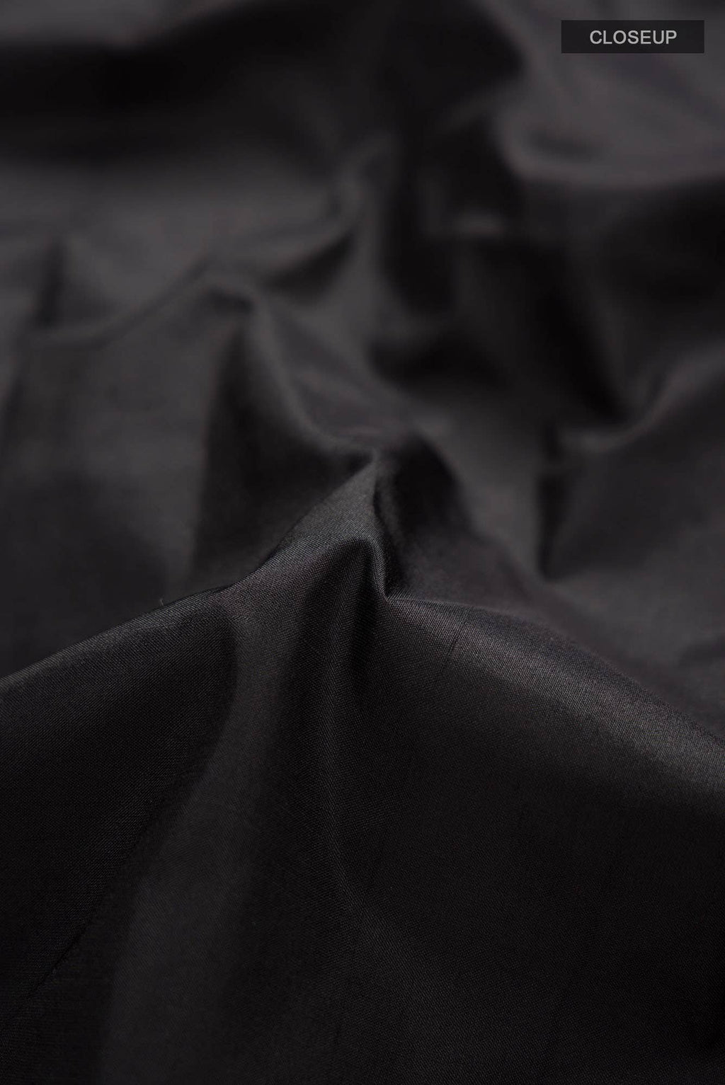 Black Bangalore Silk Saree