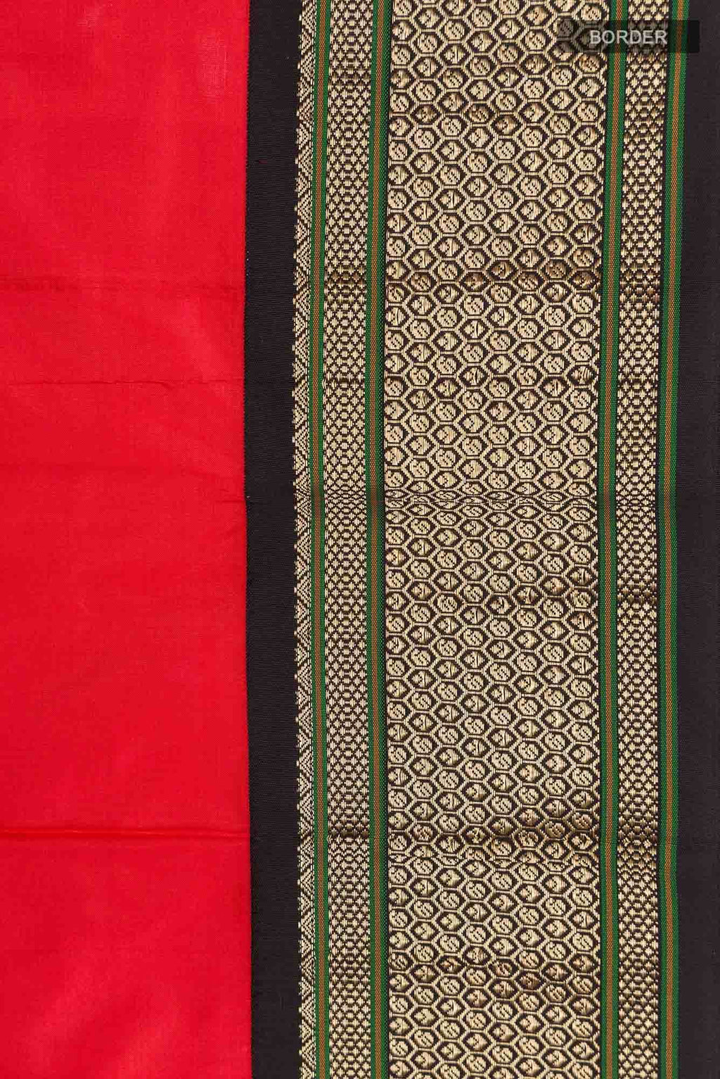 Red Bangalore Silk Saree