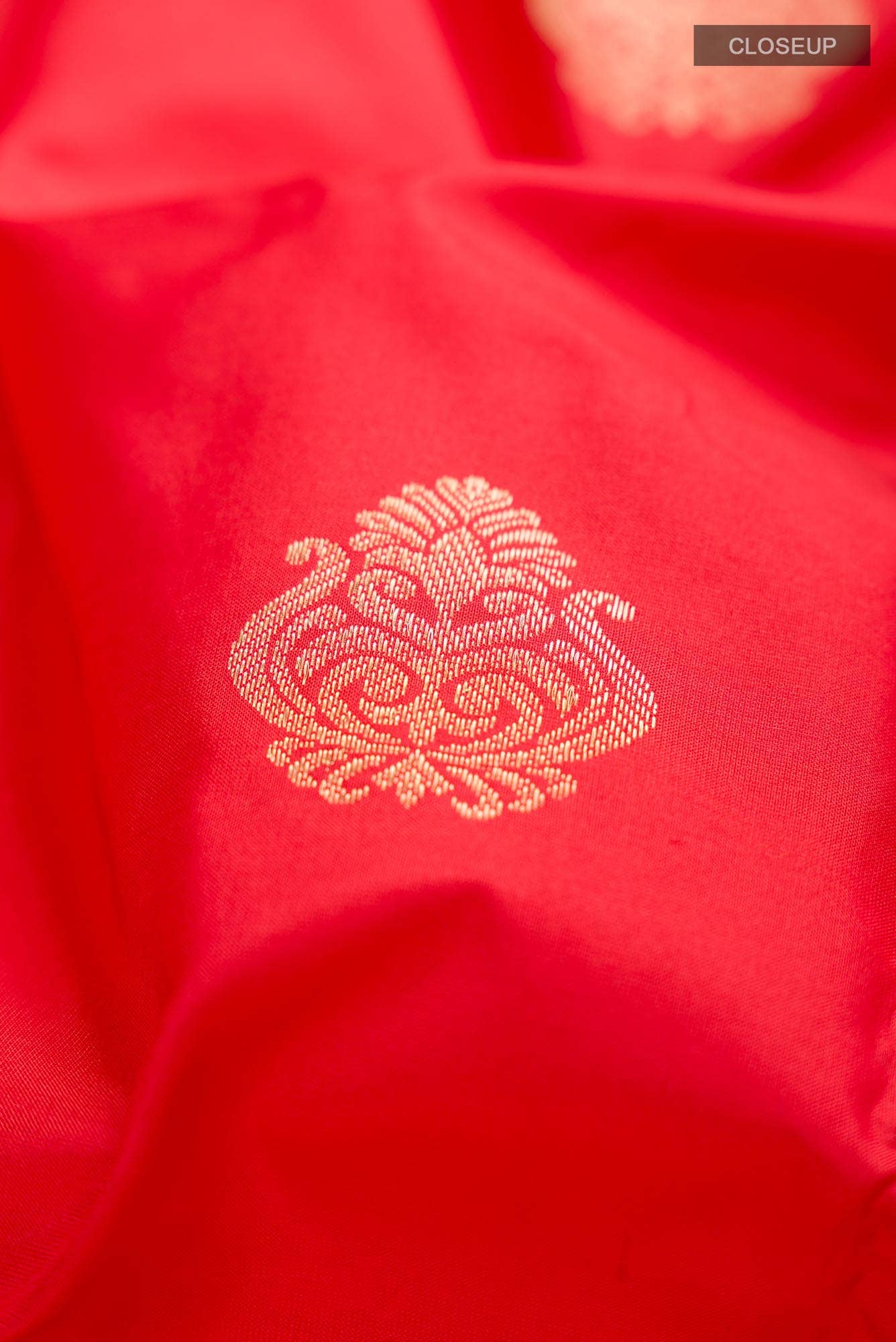 Red Bangalore Silk Saree