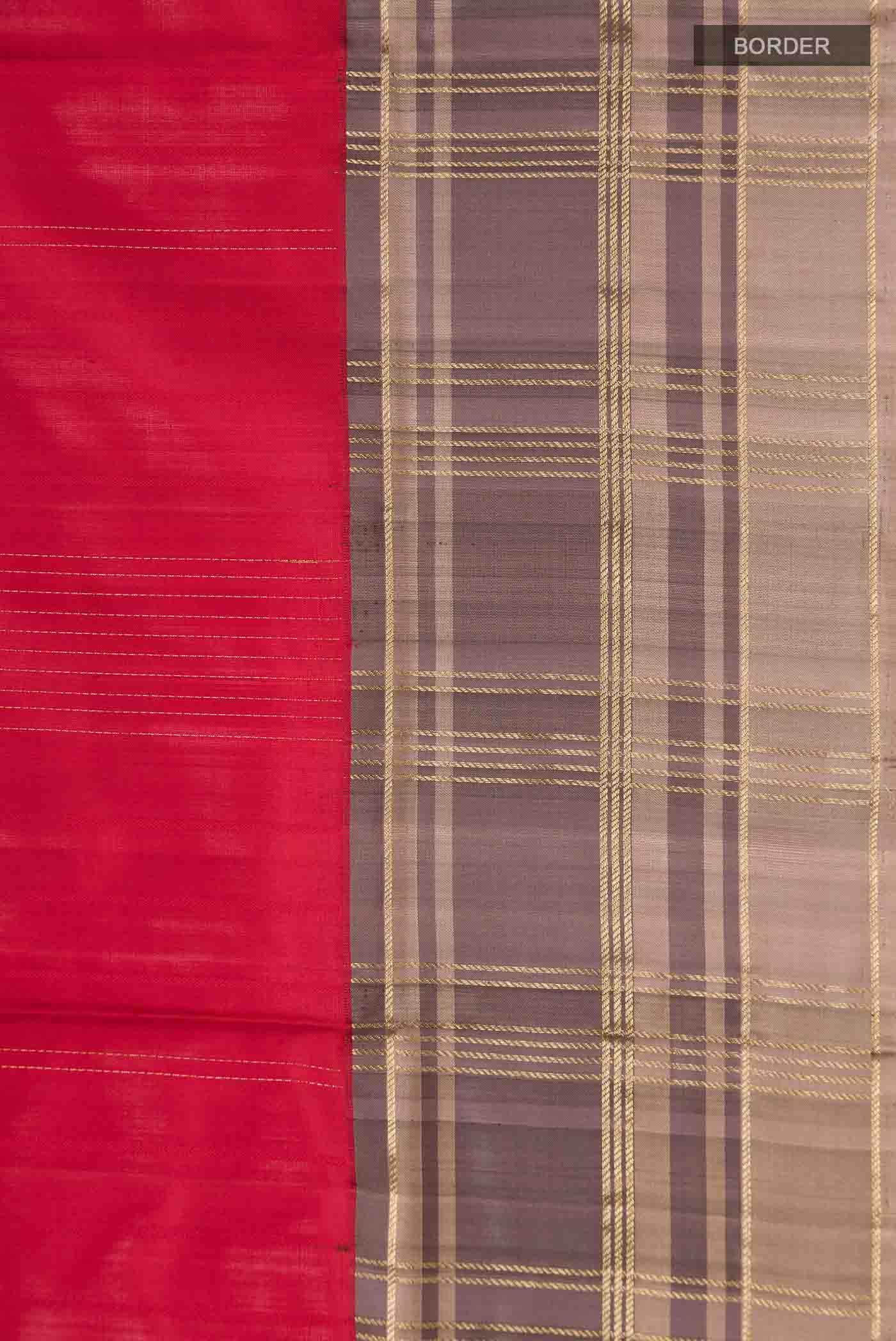 Red Soft Silk Saree