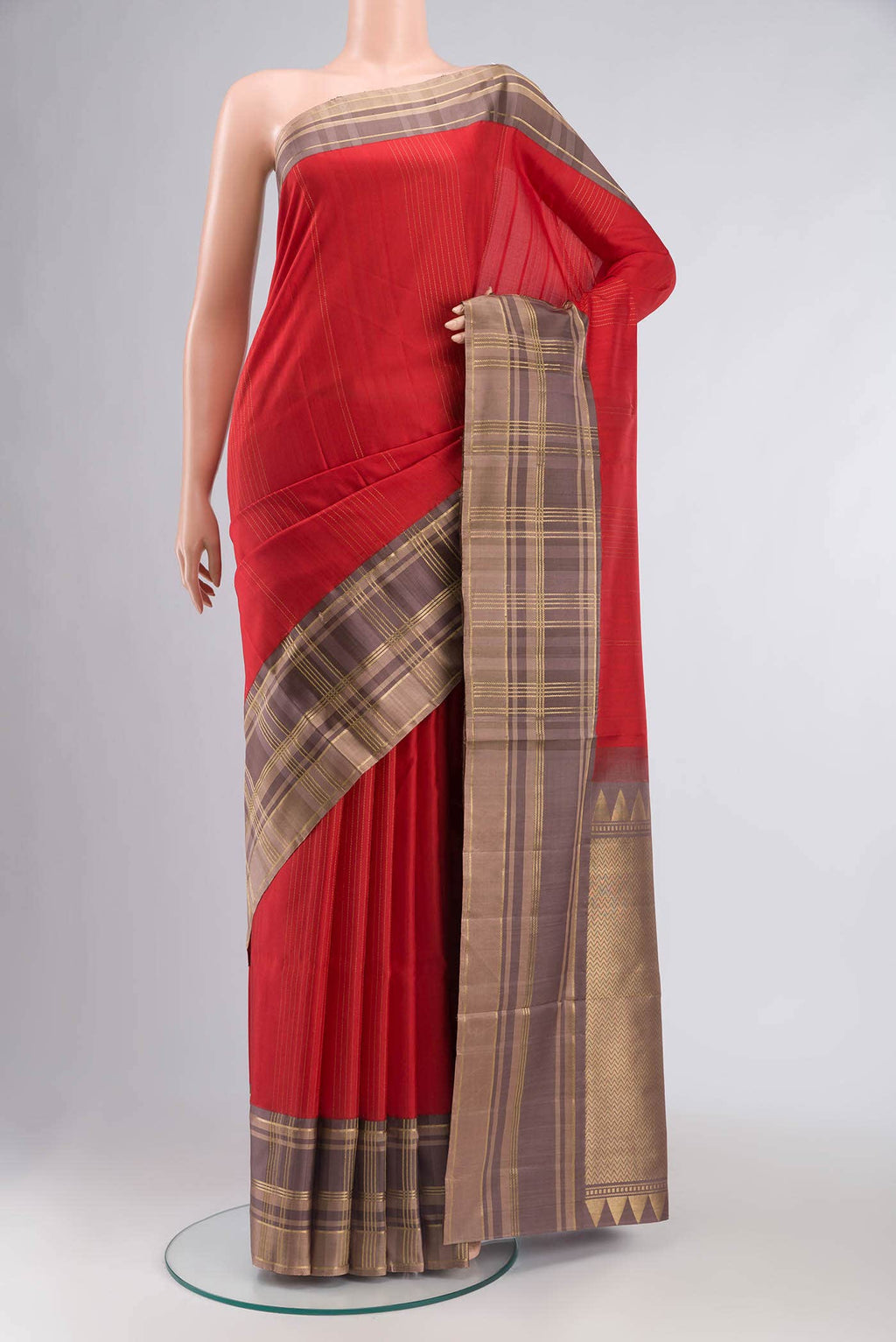 Red Soft Silk Saree