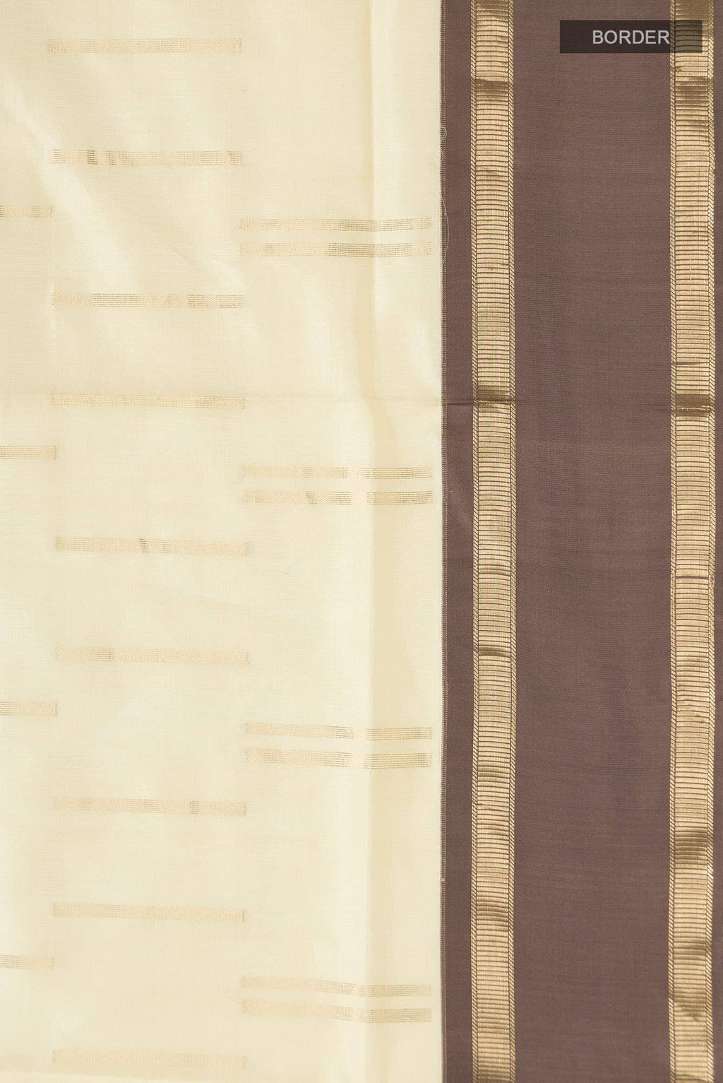 Cream Soft Silk Saree