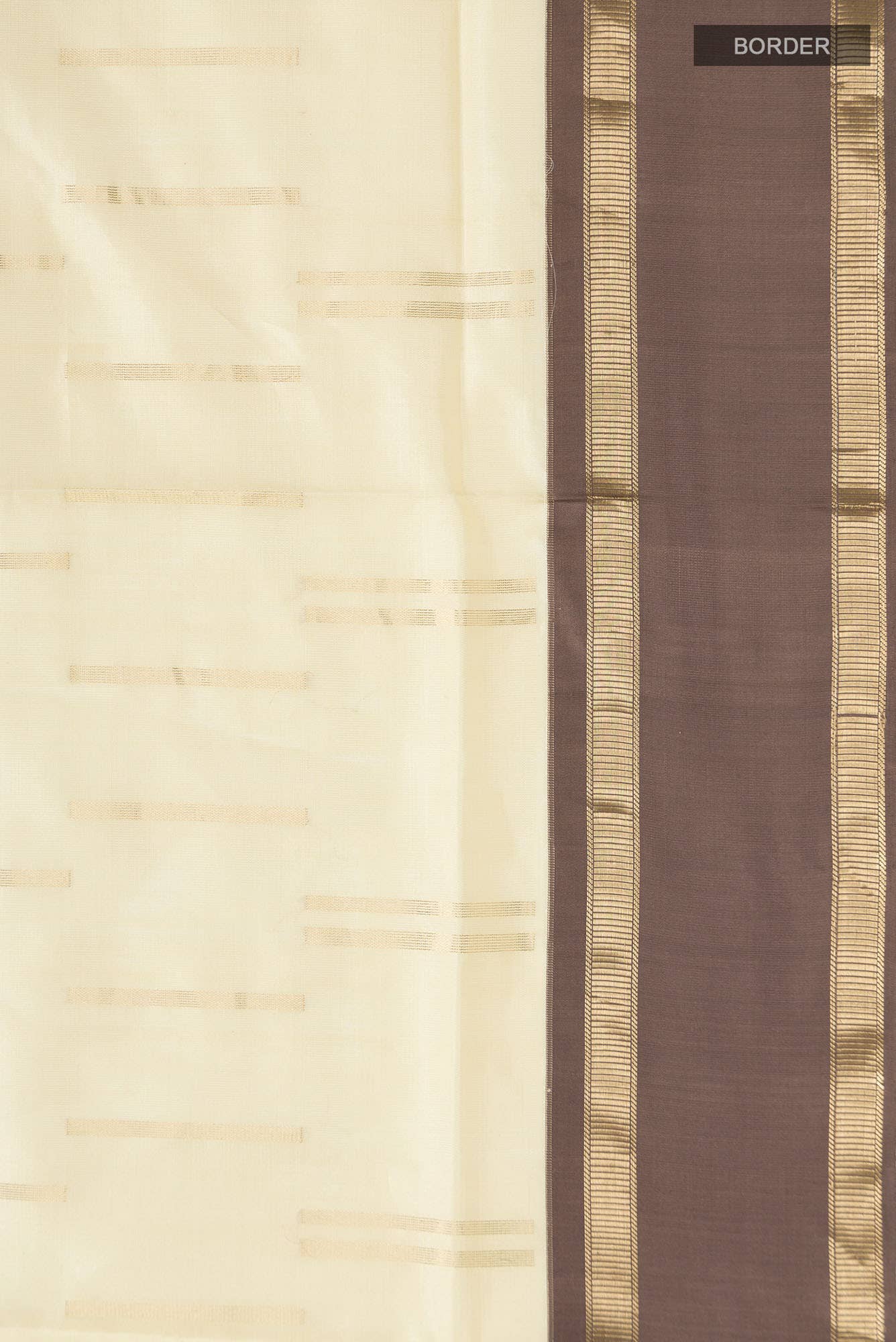 Cream Soft Silk Saree