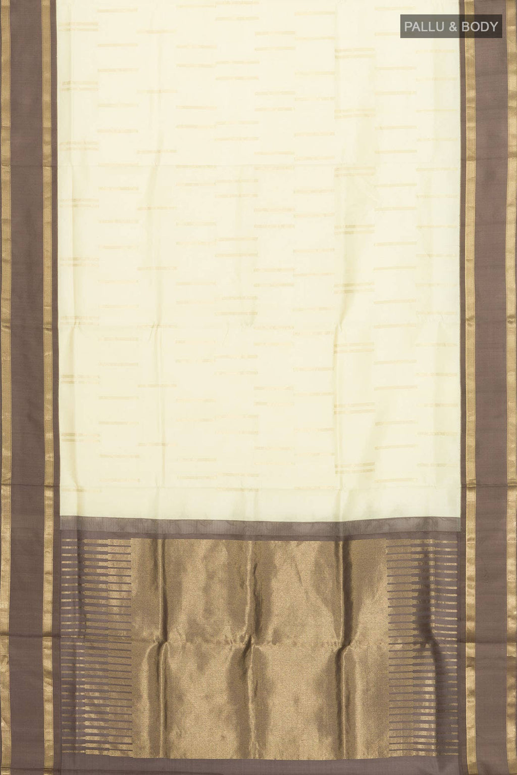 Cream Soft Silk Saree