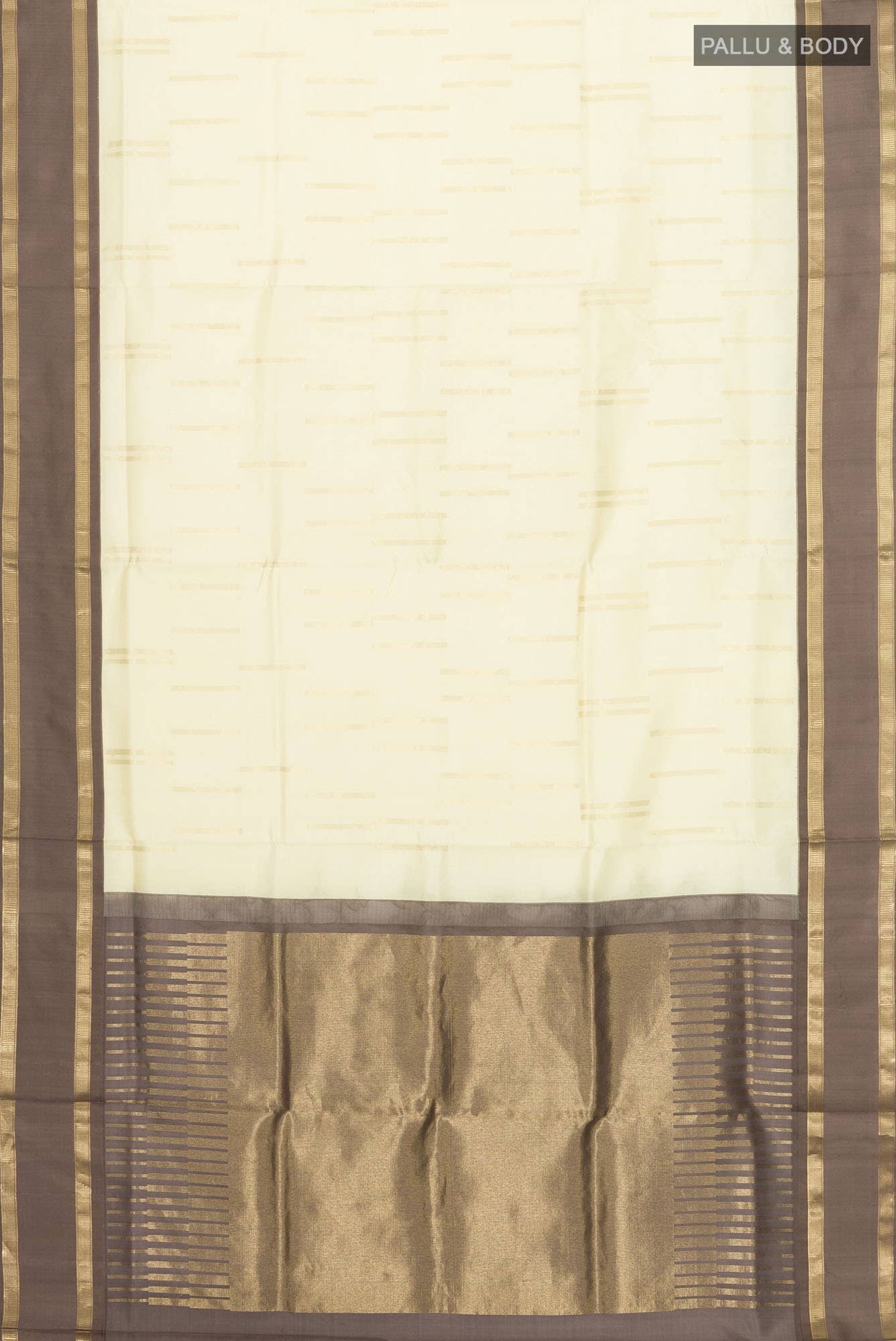 Cream Soft Silk Saree