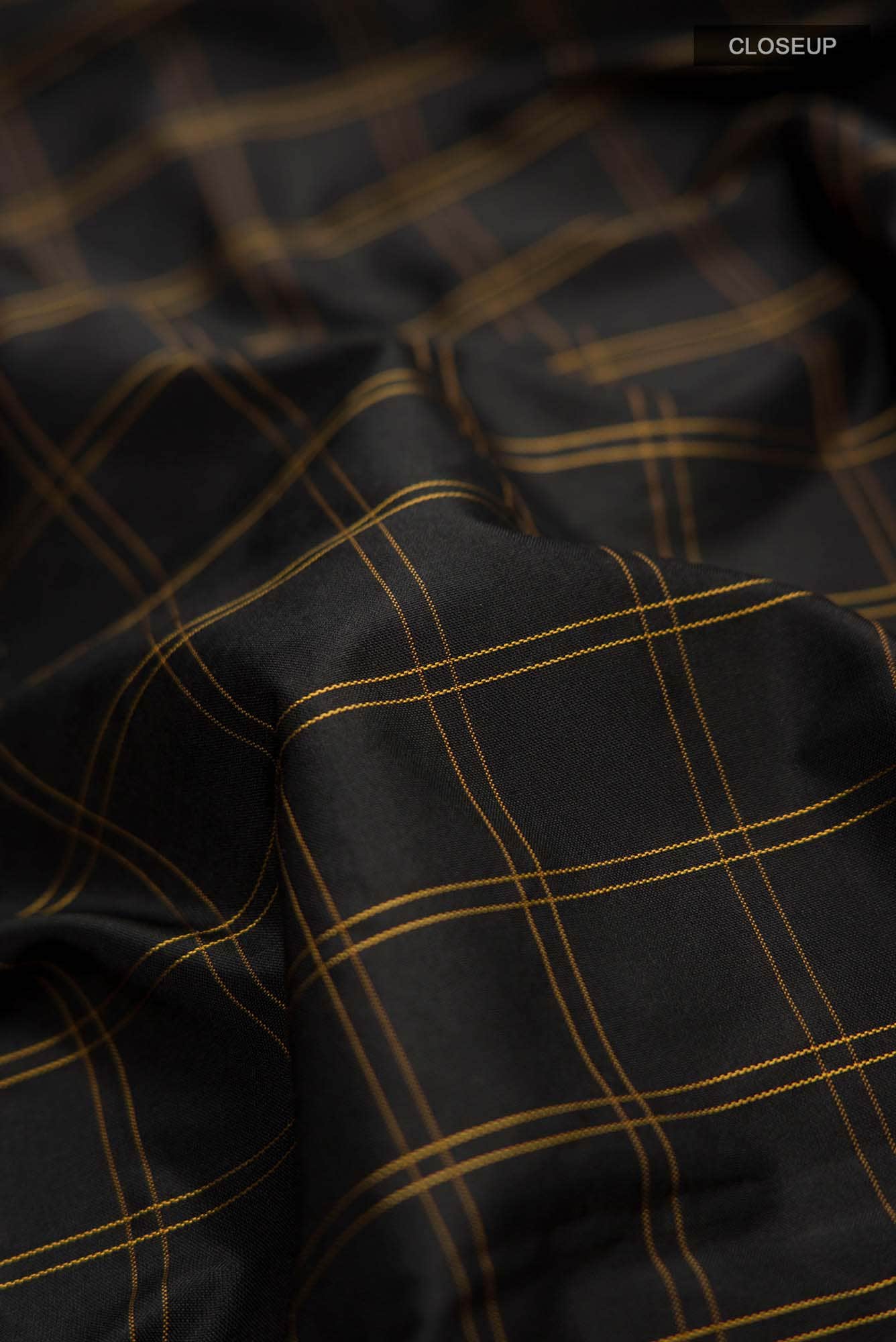 Black Bangalore Silk Saree