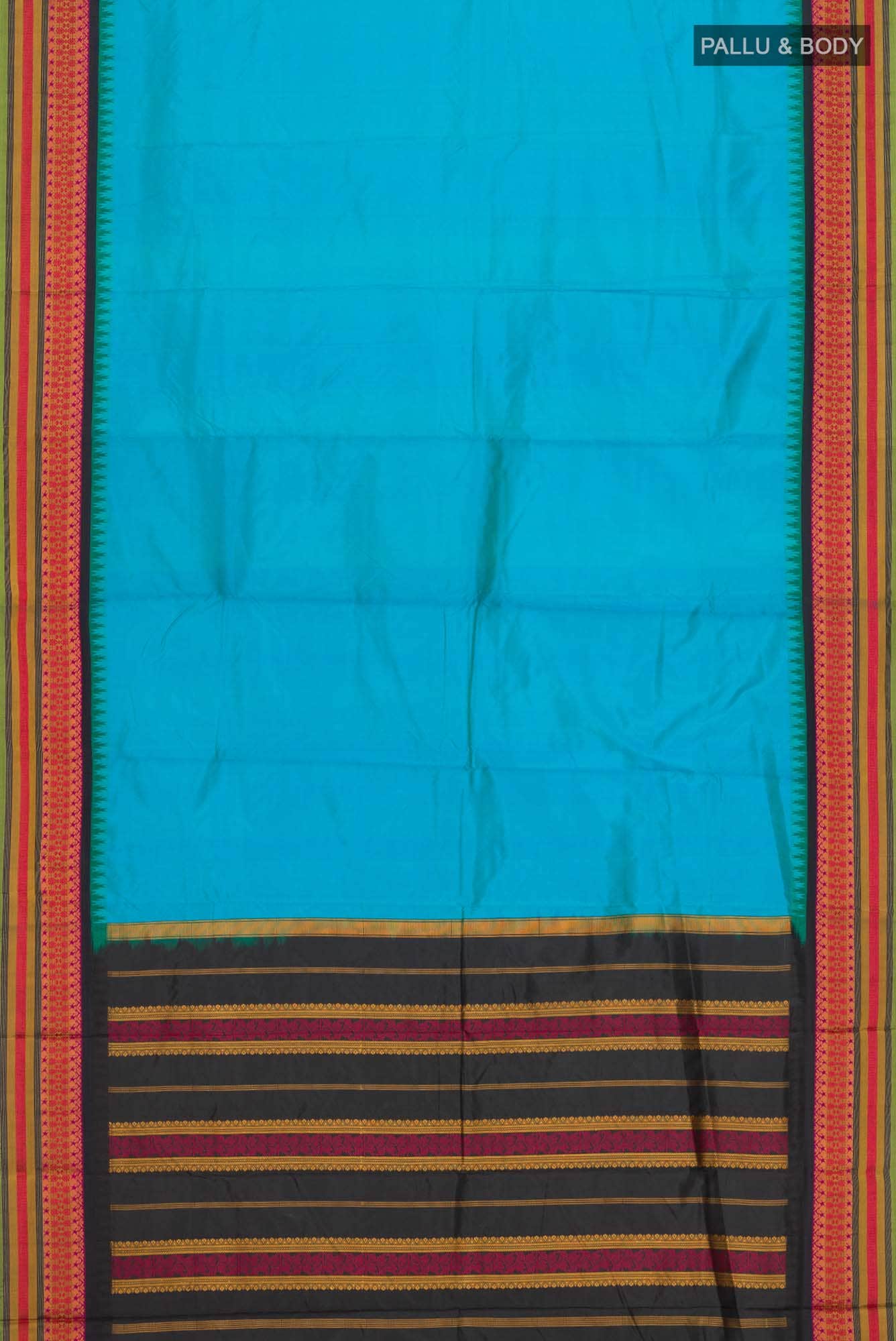 Blue Bangalore Silk Saree