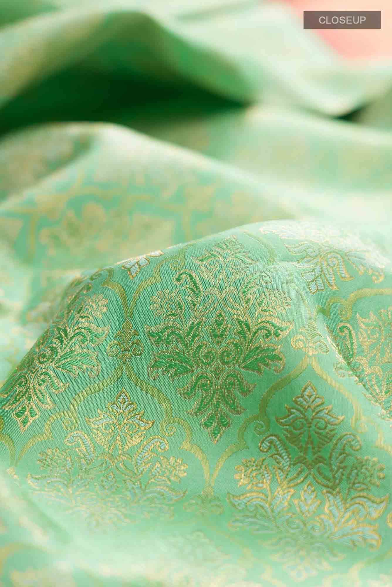 Green Kanchipuram Silk Saree