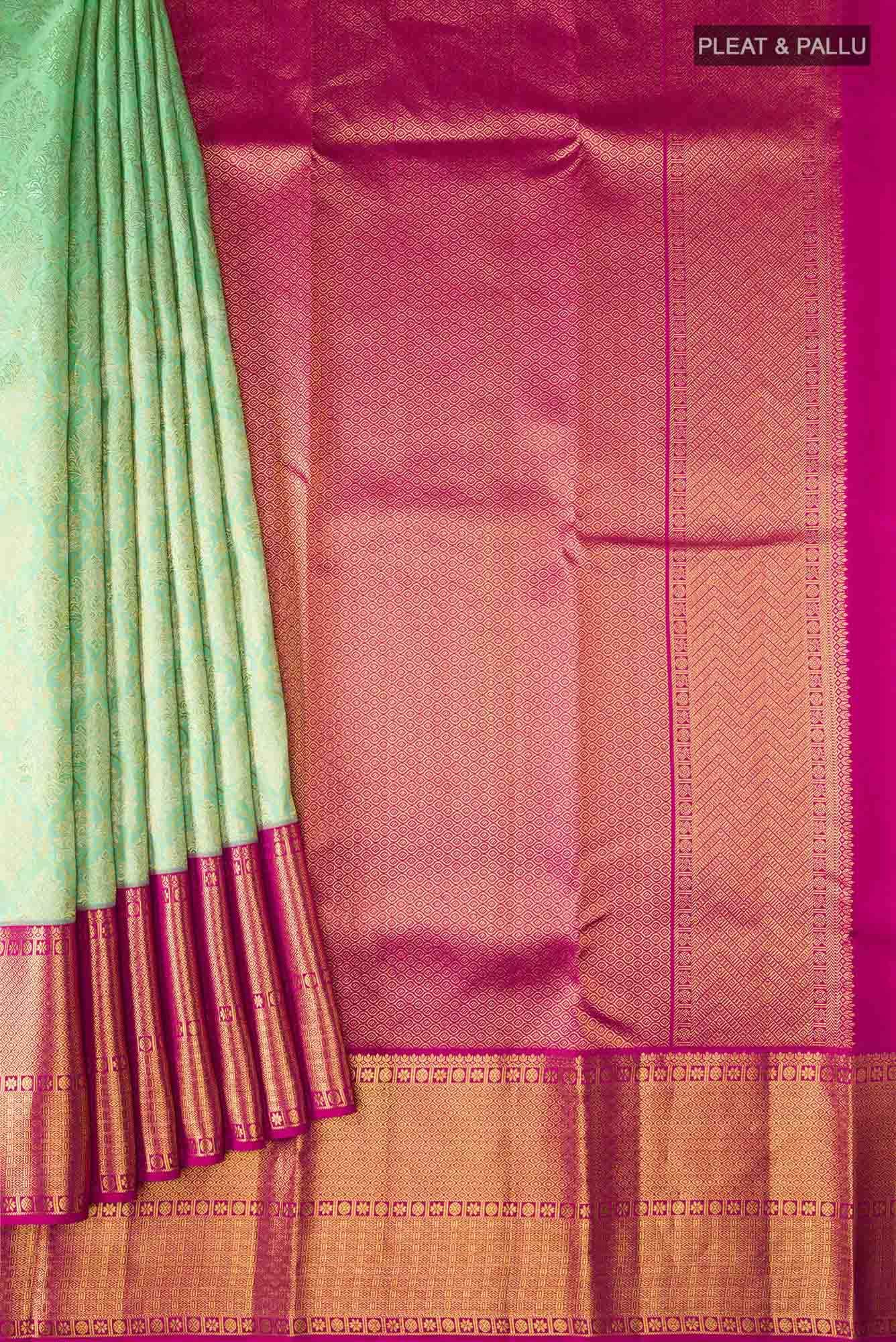 Green Kanchipuram Silk Saree