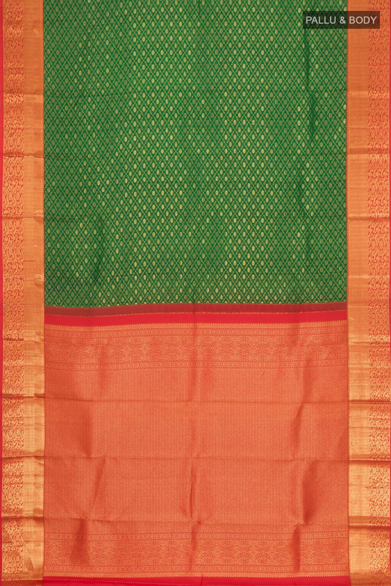 Green Kanchipuram Silk Saree