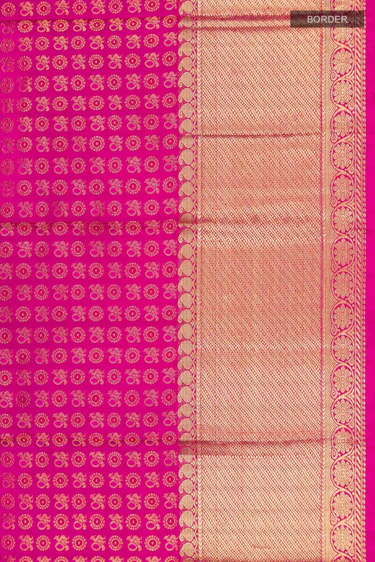 Pink Kanjivaram Silk Saree