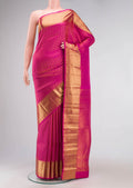 Pink Kanjivaram Silk Saree