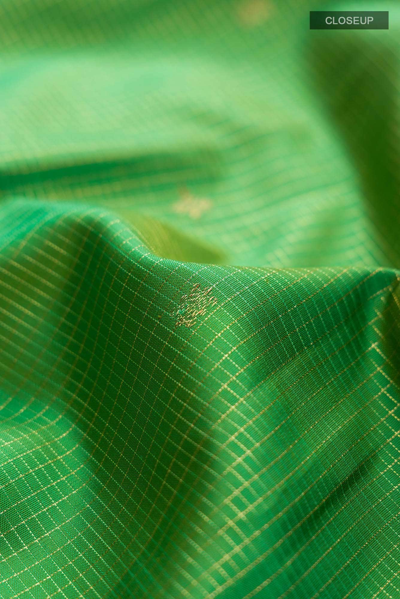 Green Kanchipuram Silk Saree
