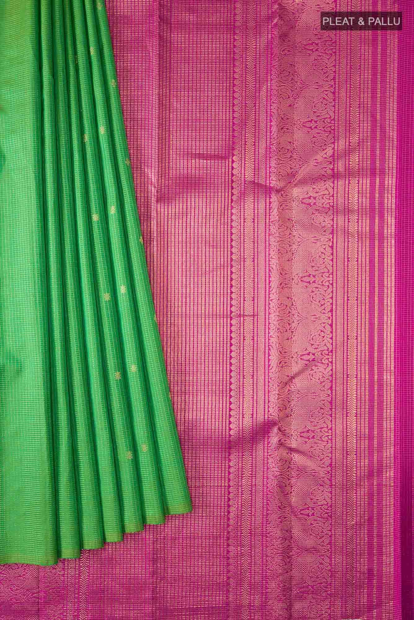 Green Kanchipuram Silk Saree