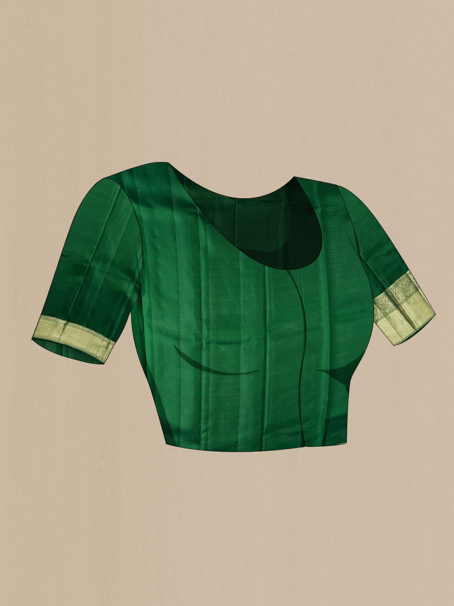 Green Kanchipuram Silk Saree