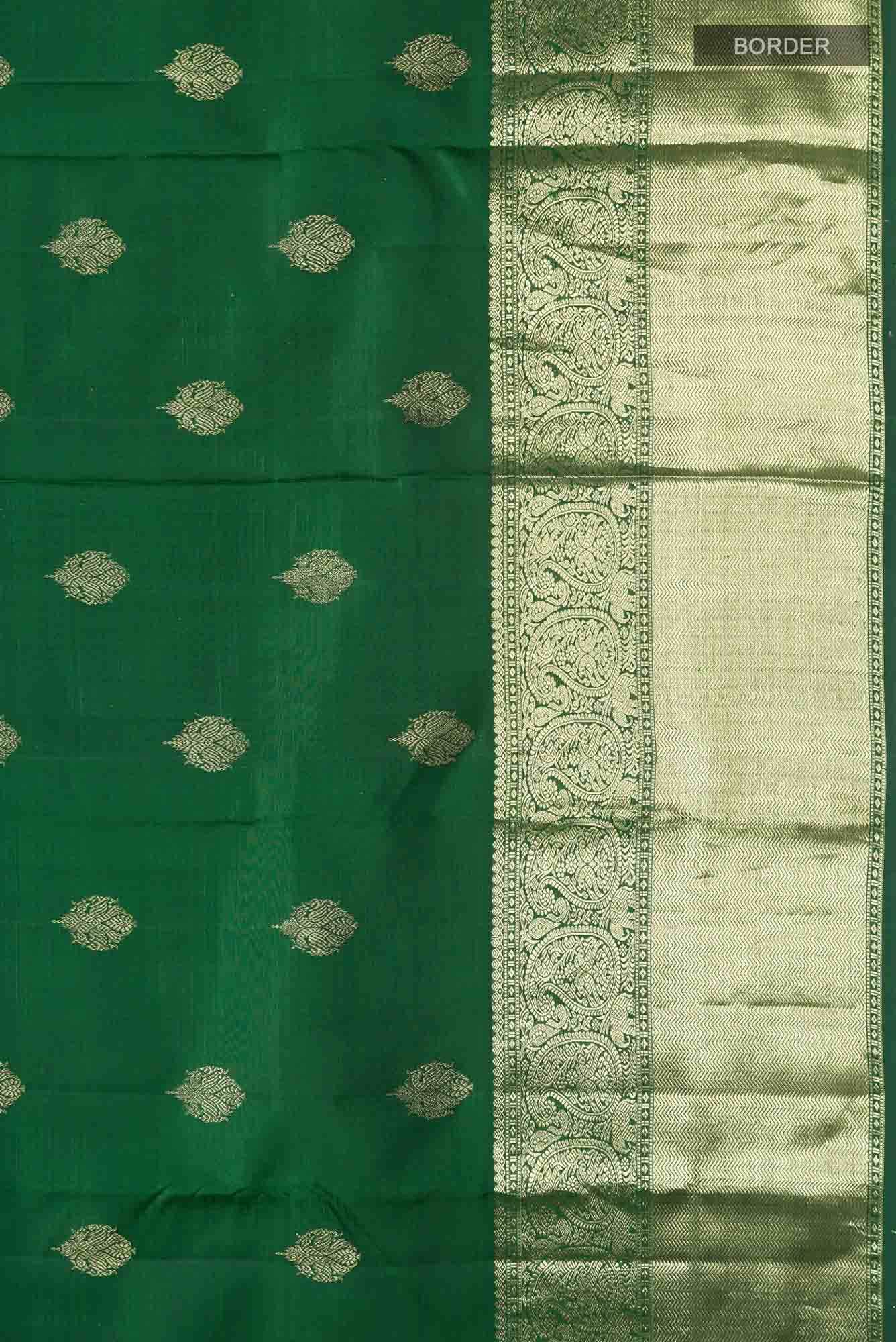 Green Kanchipuram Silk Saree