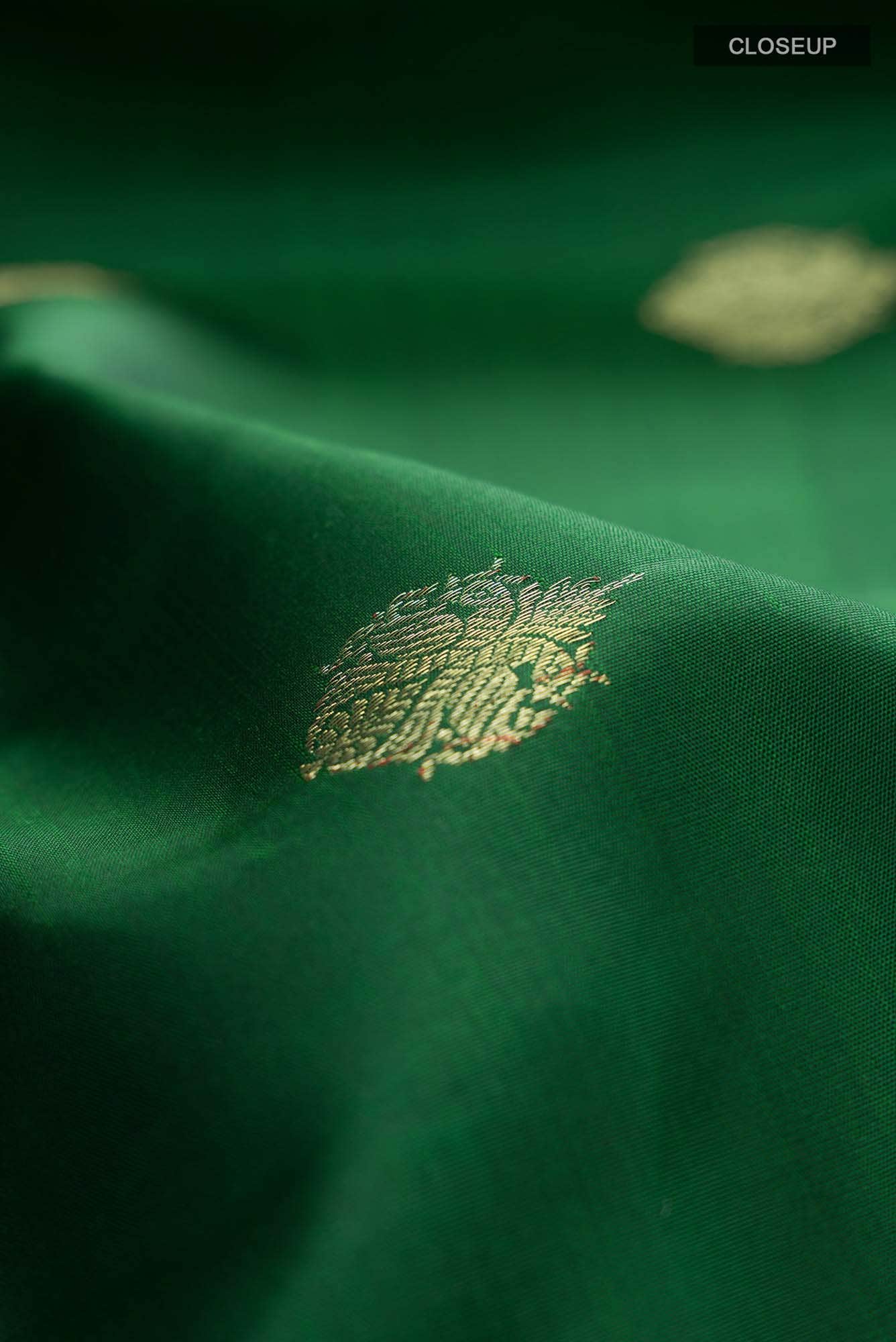 Green Kanchipuram Silk Saree