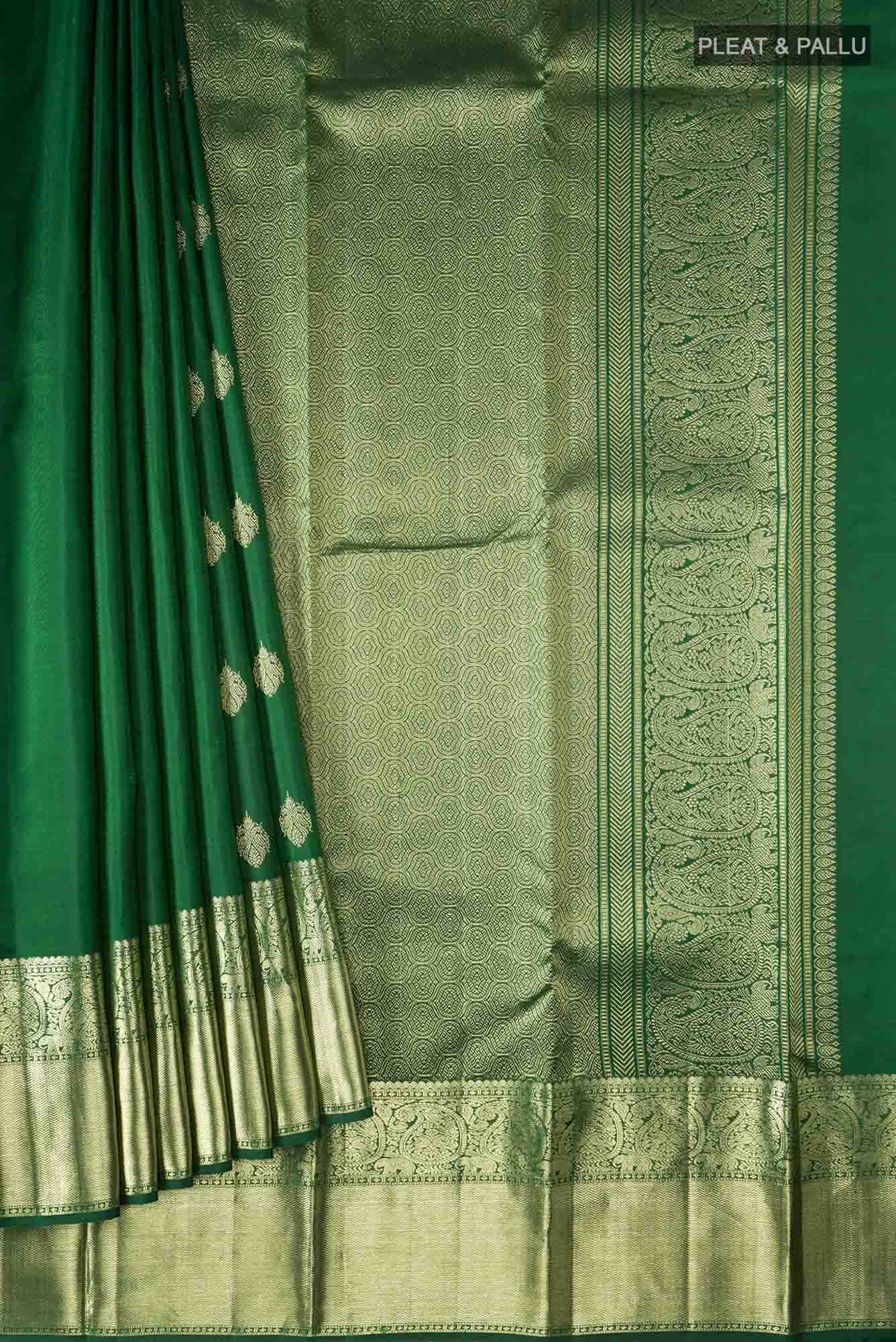 Green Kanchipuram Silk Saree