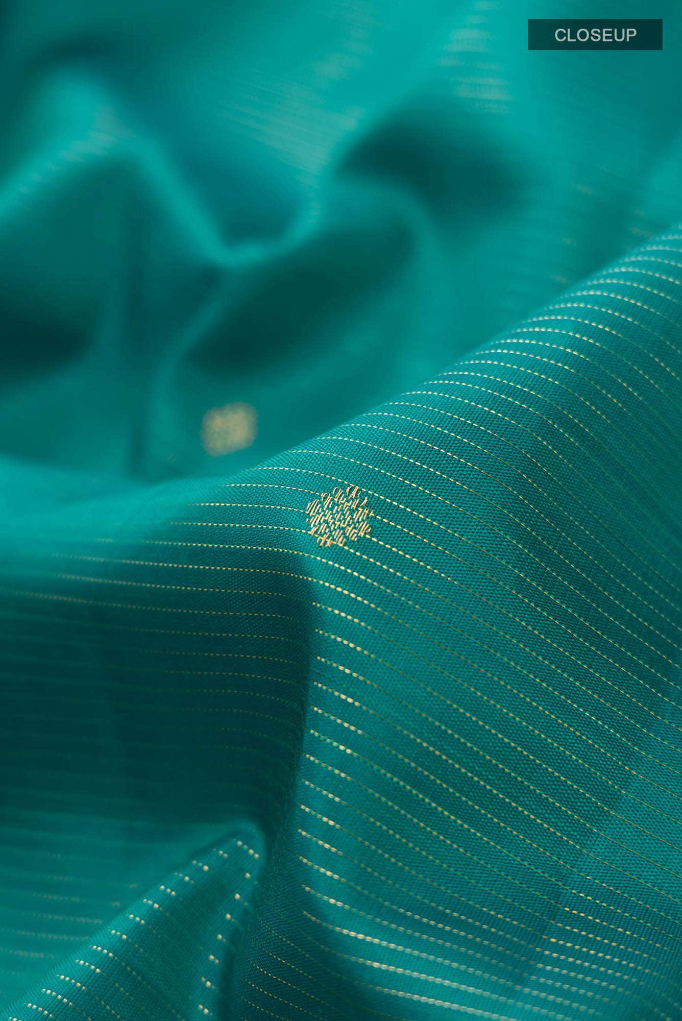 Blue Kanchipuram Silk Saree