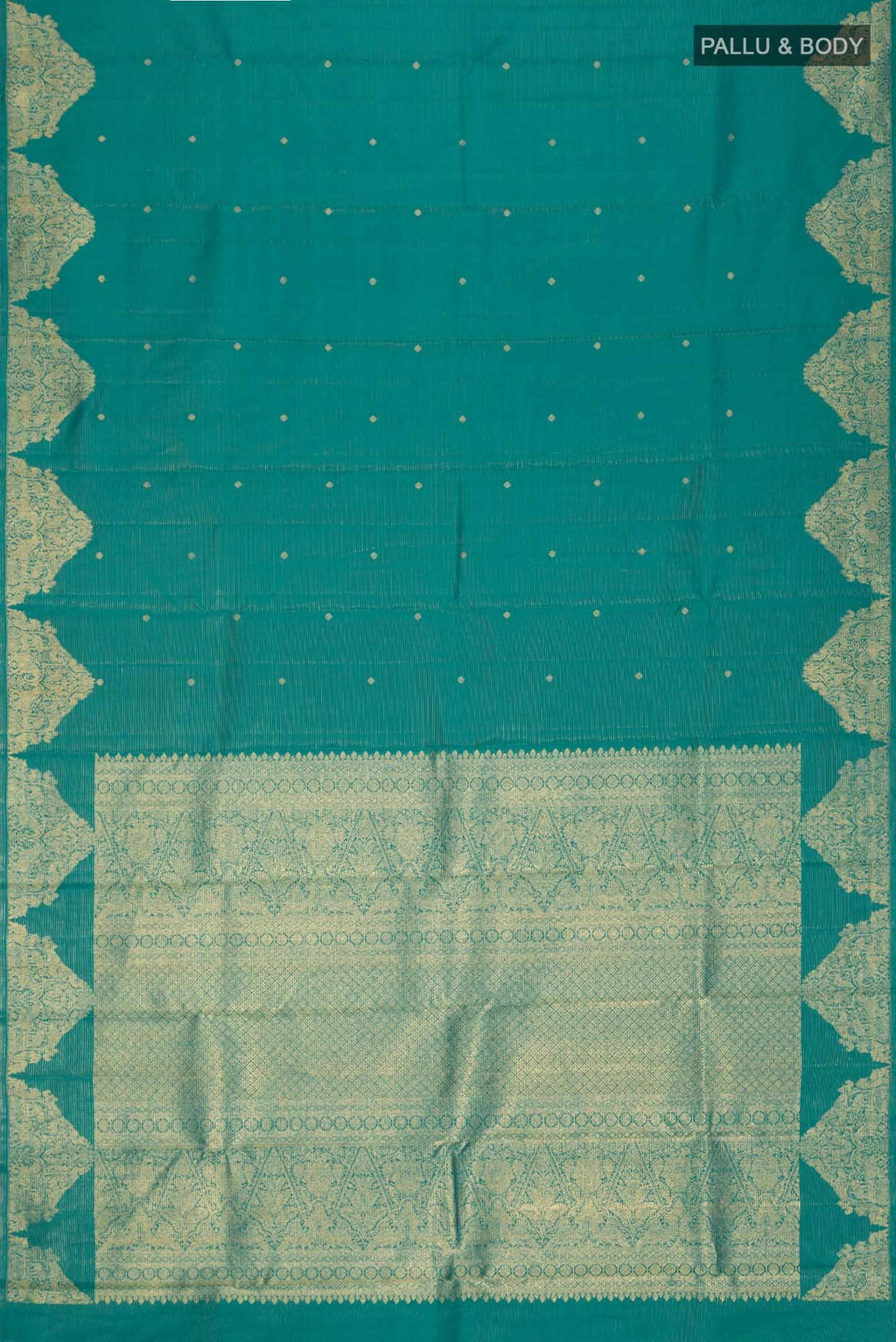 Blue Kanchipuram Silk Saree