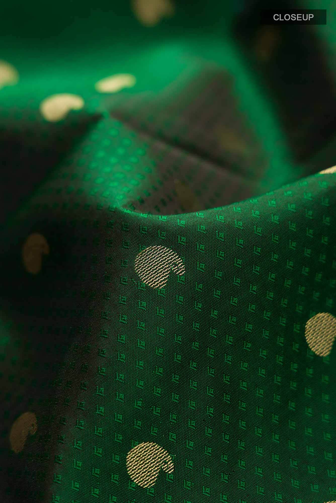 Green Kanchipuram Silk Saree
