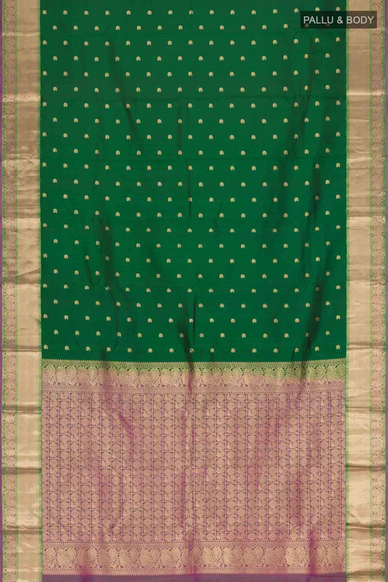 Green Kanchipuram Silk Saree