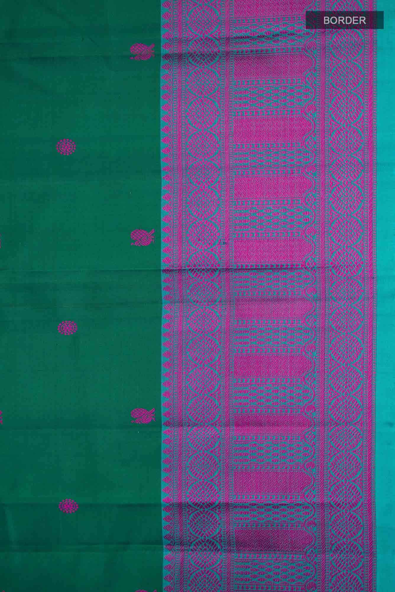 Green Kanchipuram Silk Saree