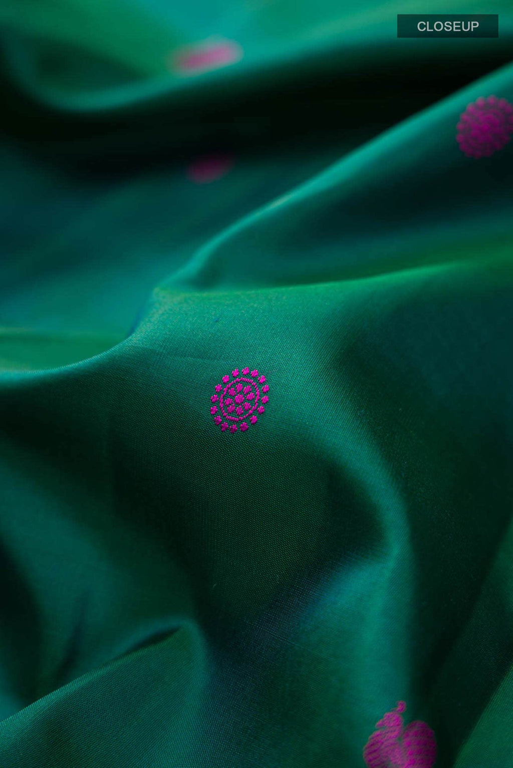 Green Kanchipuram Silk Saree