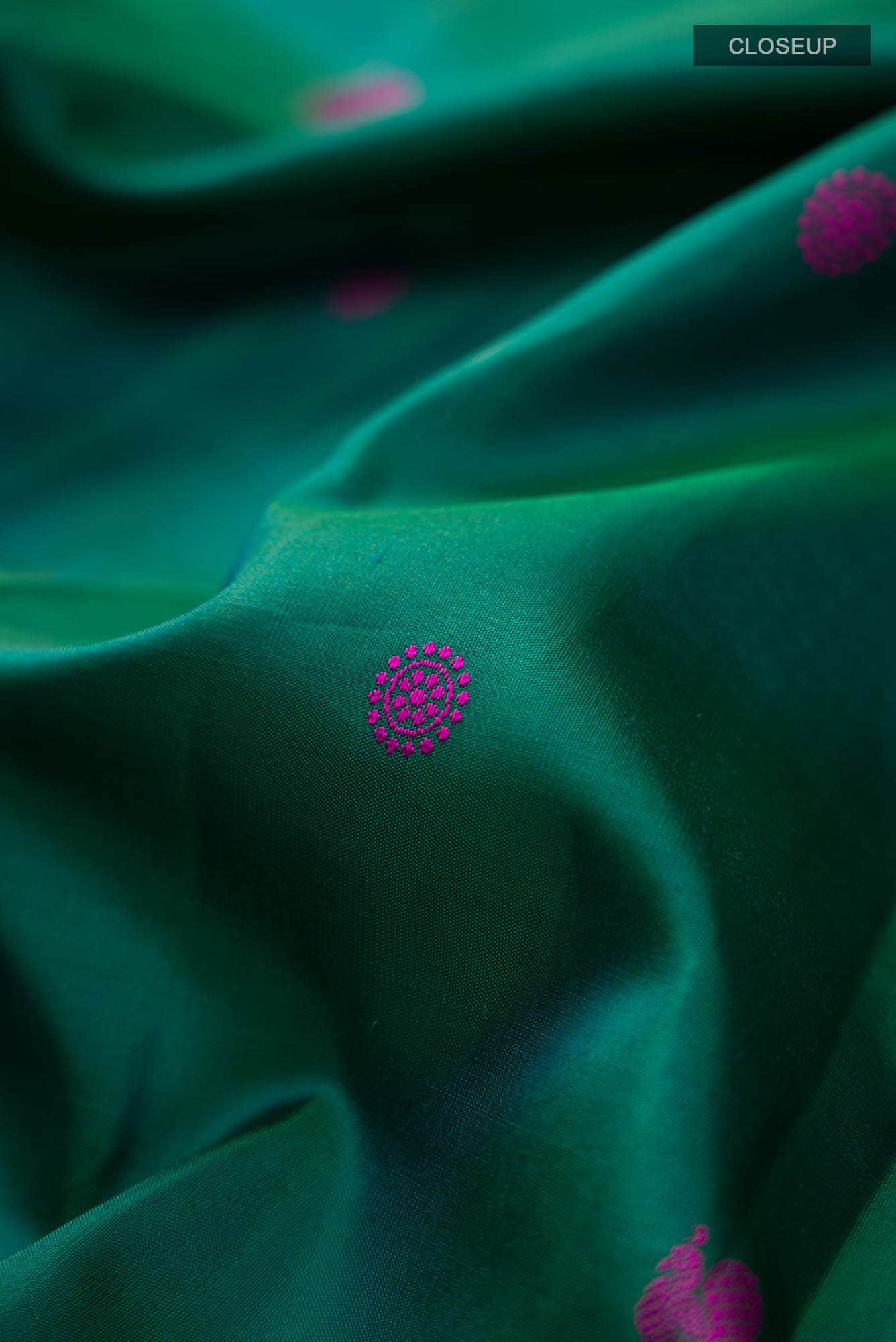 Green Kanchipuram Silk Saree
